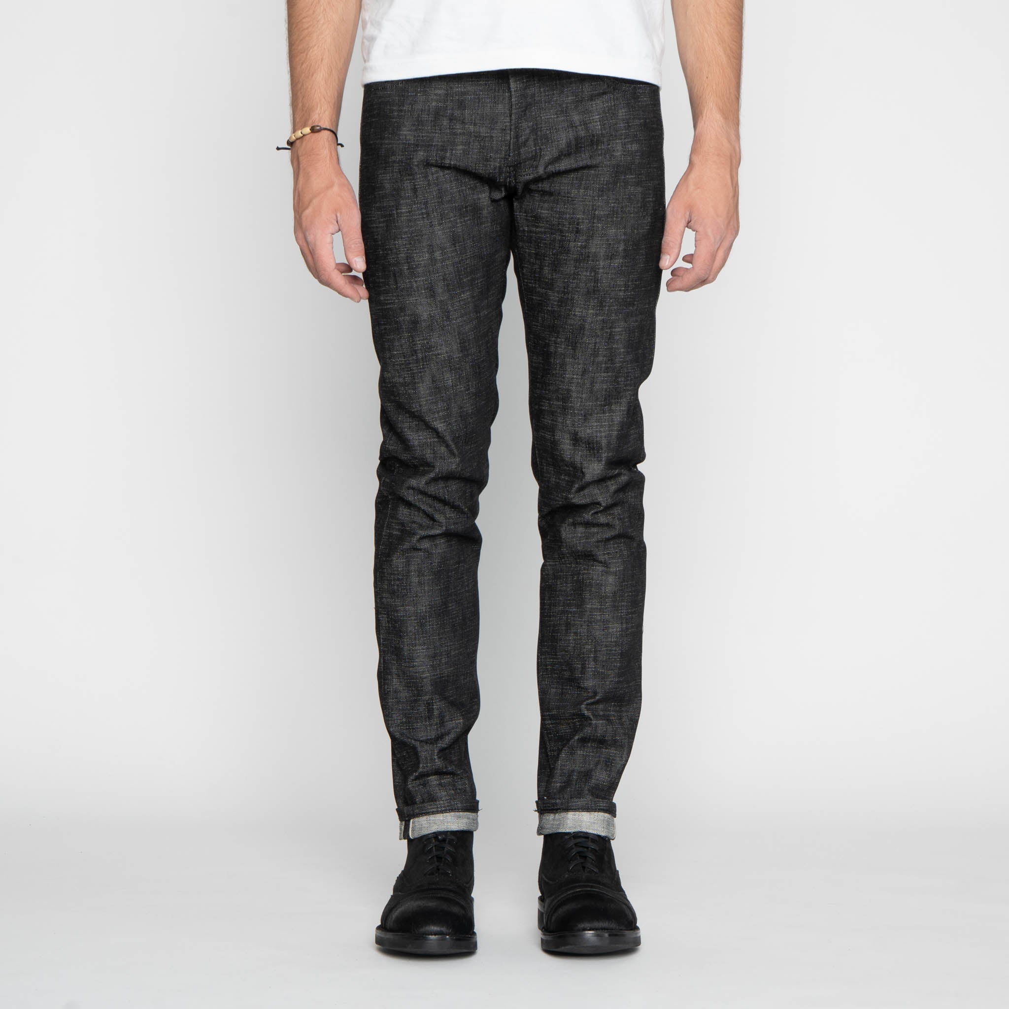 Super Guy - 1954 Godzilla Selvedge - Black by Naked & Famous Denim