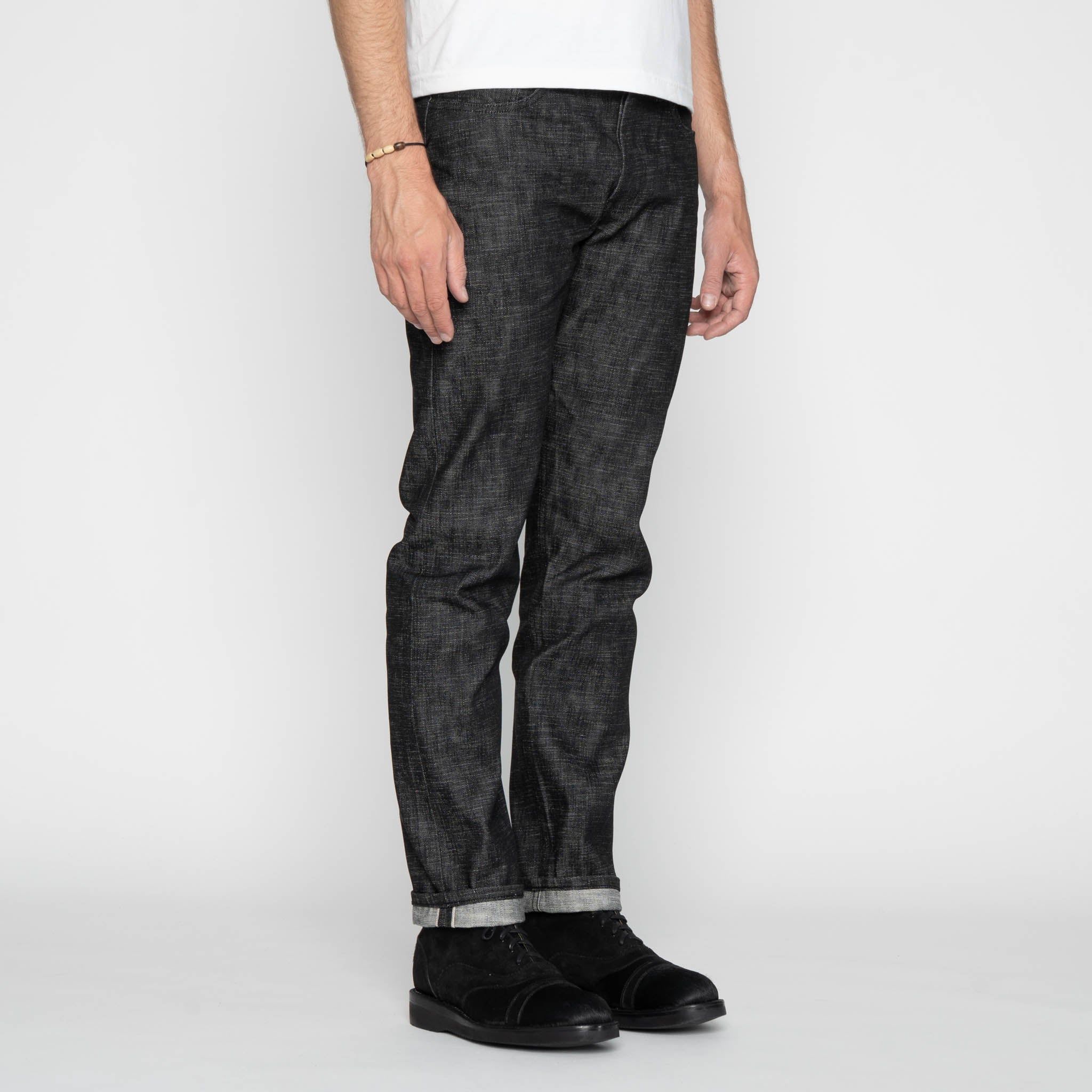 Weird Guy - 1954 Godzilla Selvedge - Black by Naked & Famous Denim