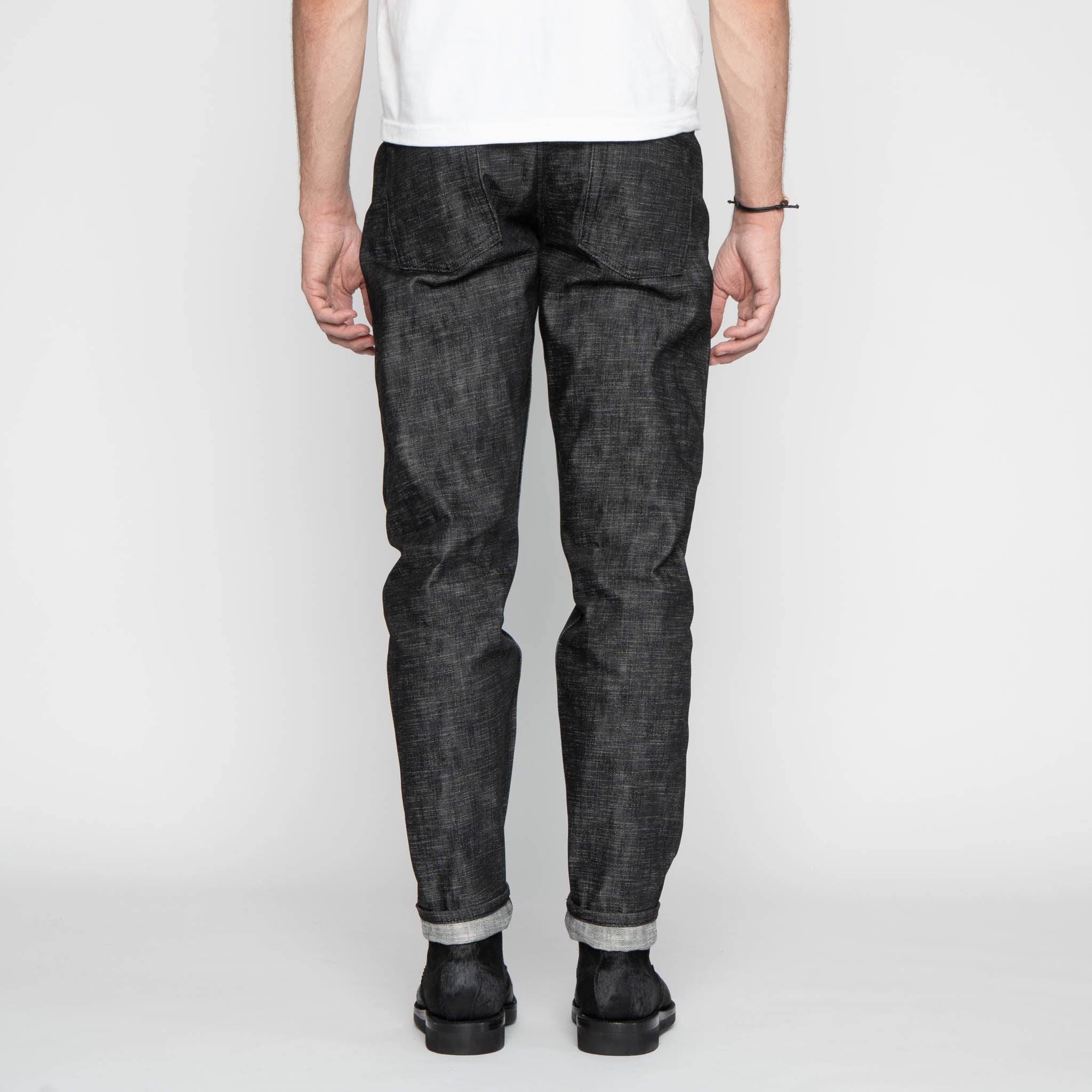 Easy Guy - 1954 Godzilla Selvedge - Black by Naked & Famous Denim