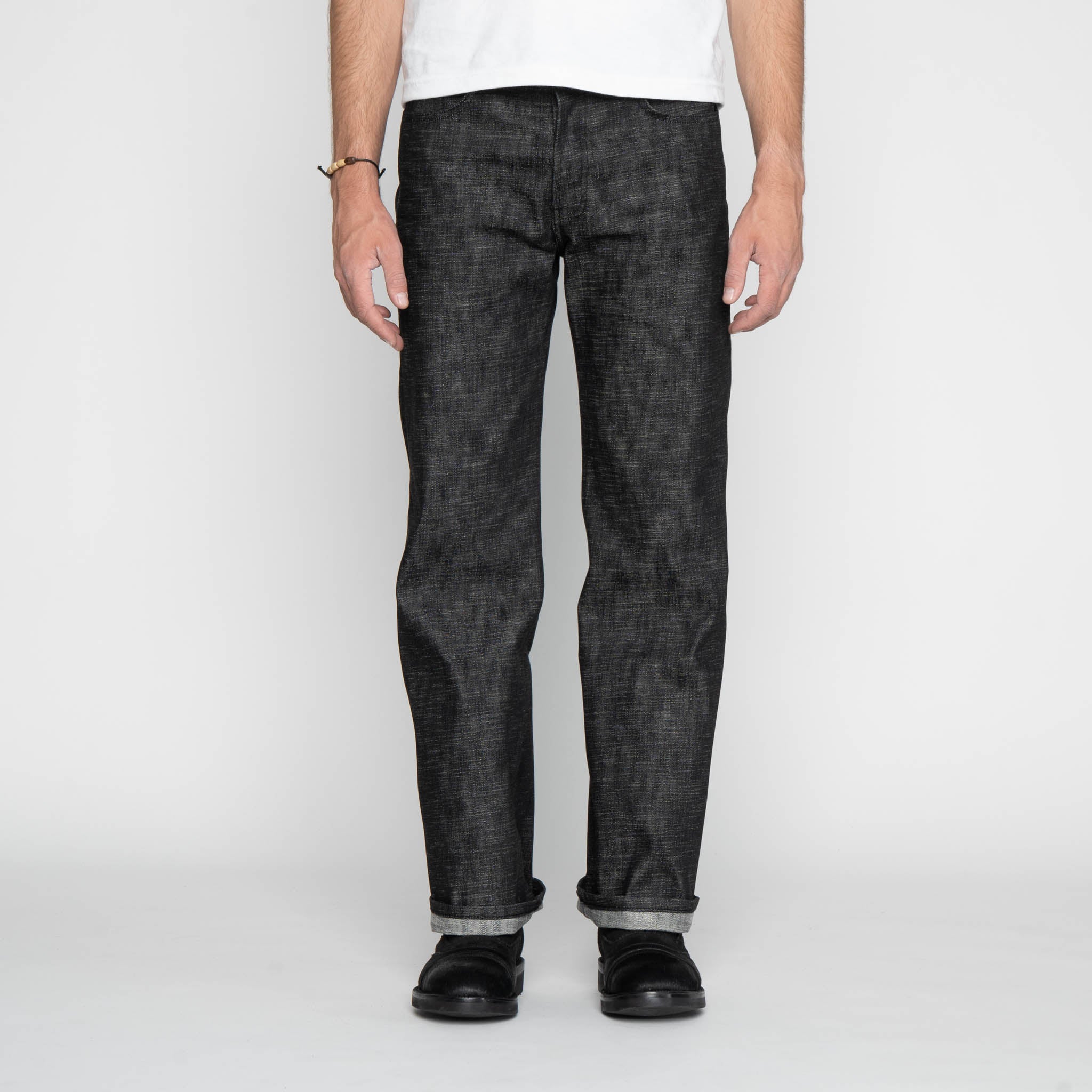 Strong Guy - 1954 Godzilla Selvedge - Black by Naked & Famous Denim