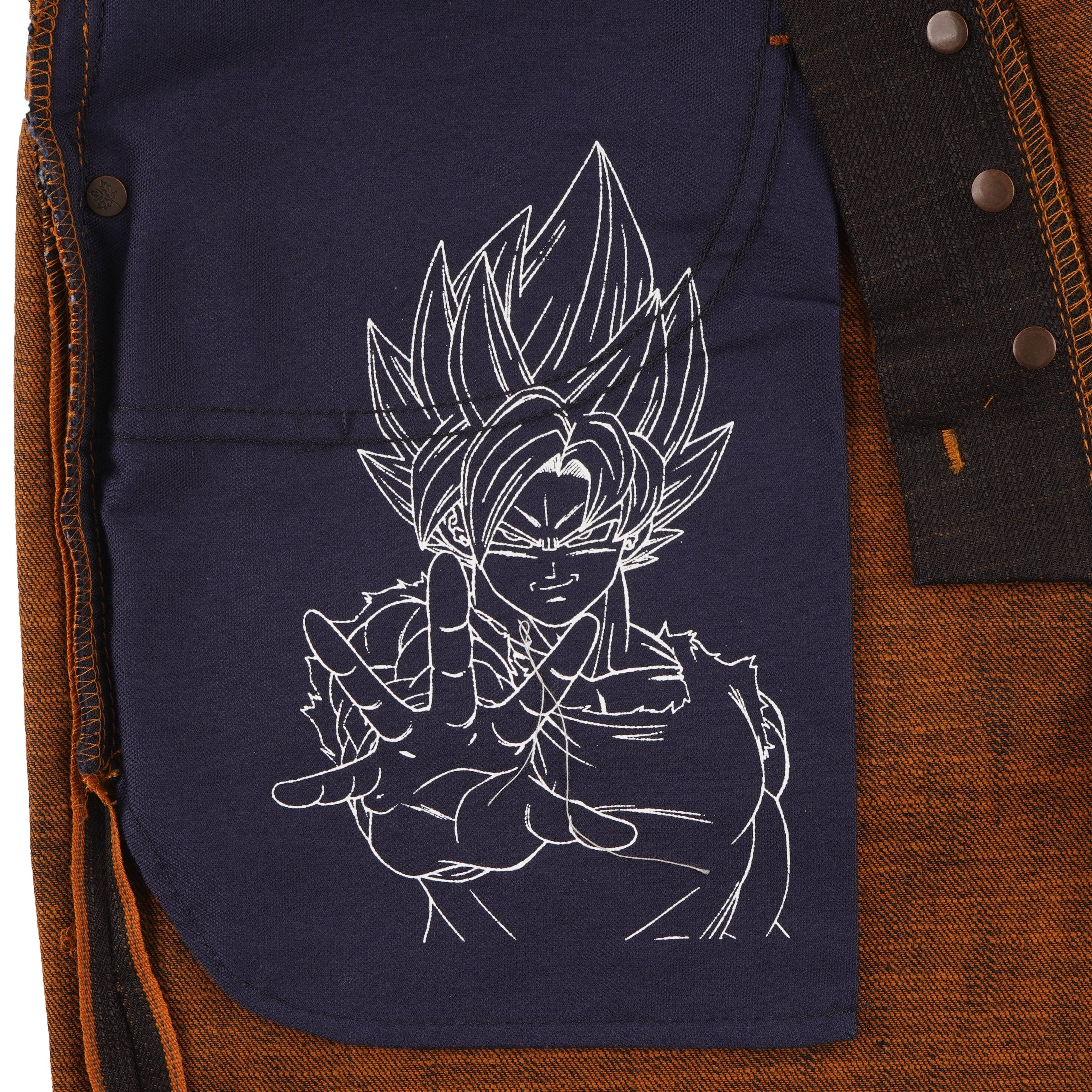 Weird Guy - Goku Super Saiyan Selvedge by Naked & Famous Denim