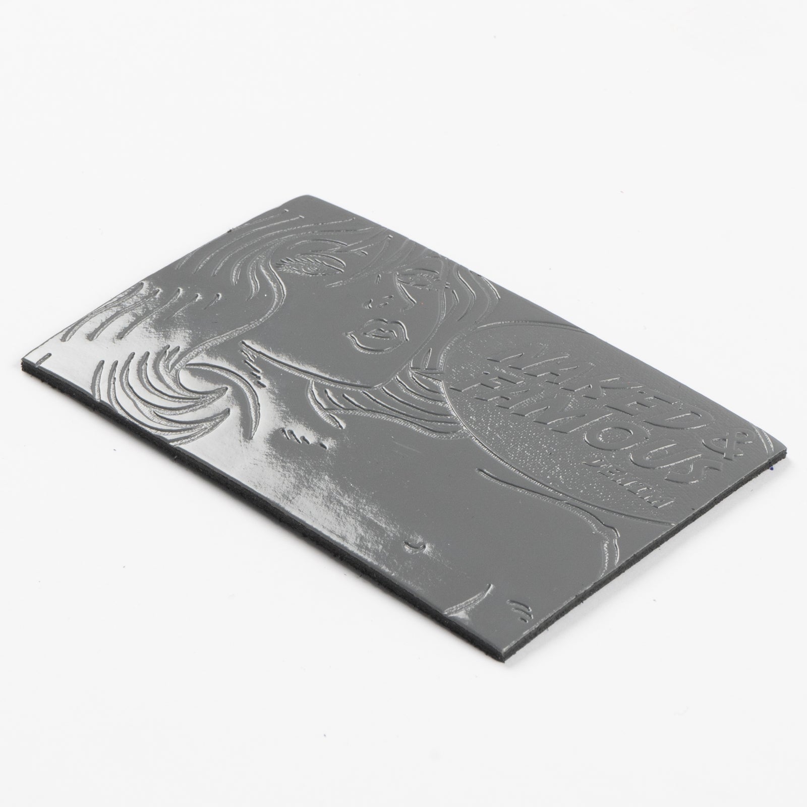 Tragic Blond Patch - Patent Grey by Naked & Famous Denim