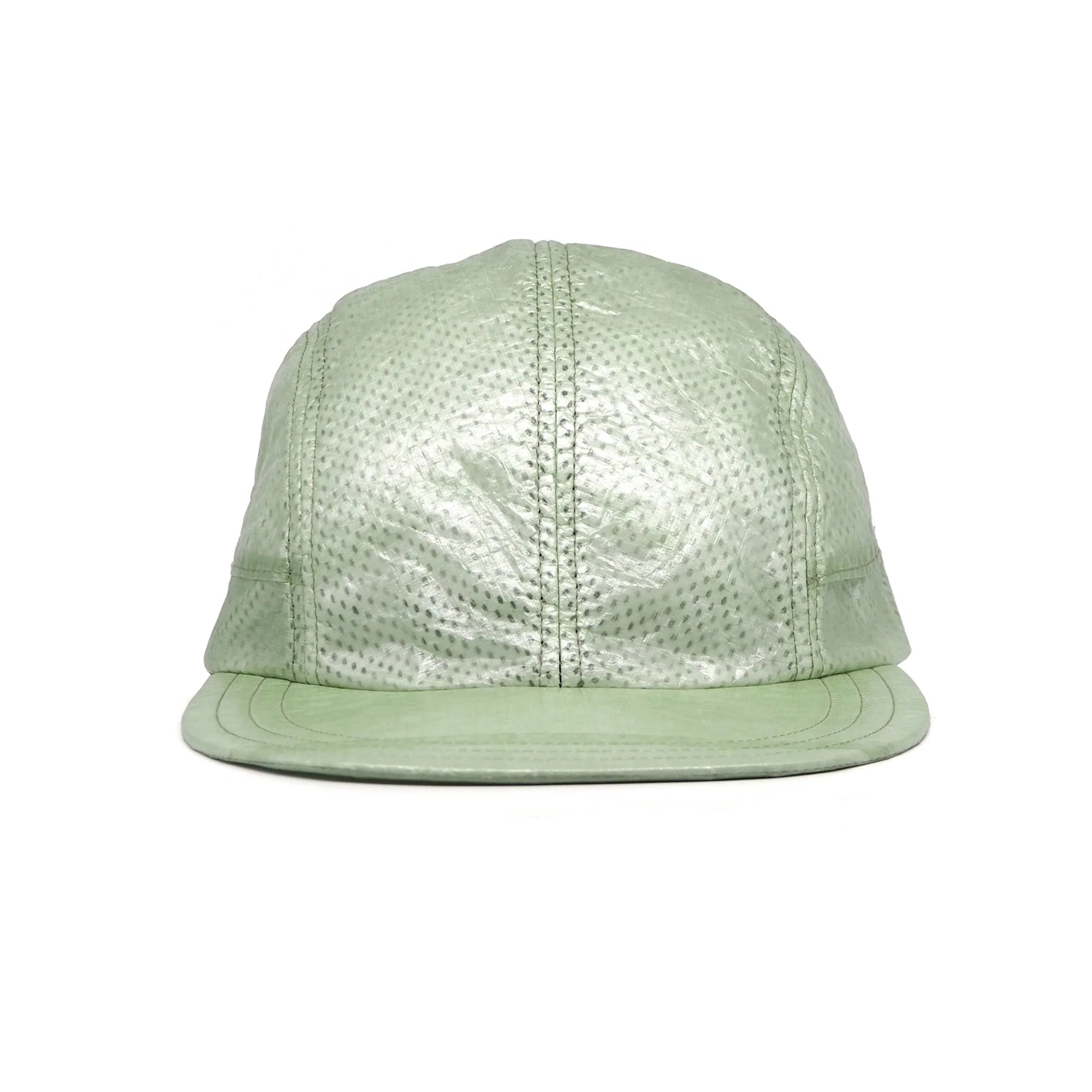 4 Panel Long Bill Cap - Green by Found Feather