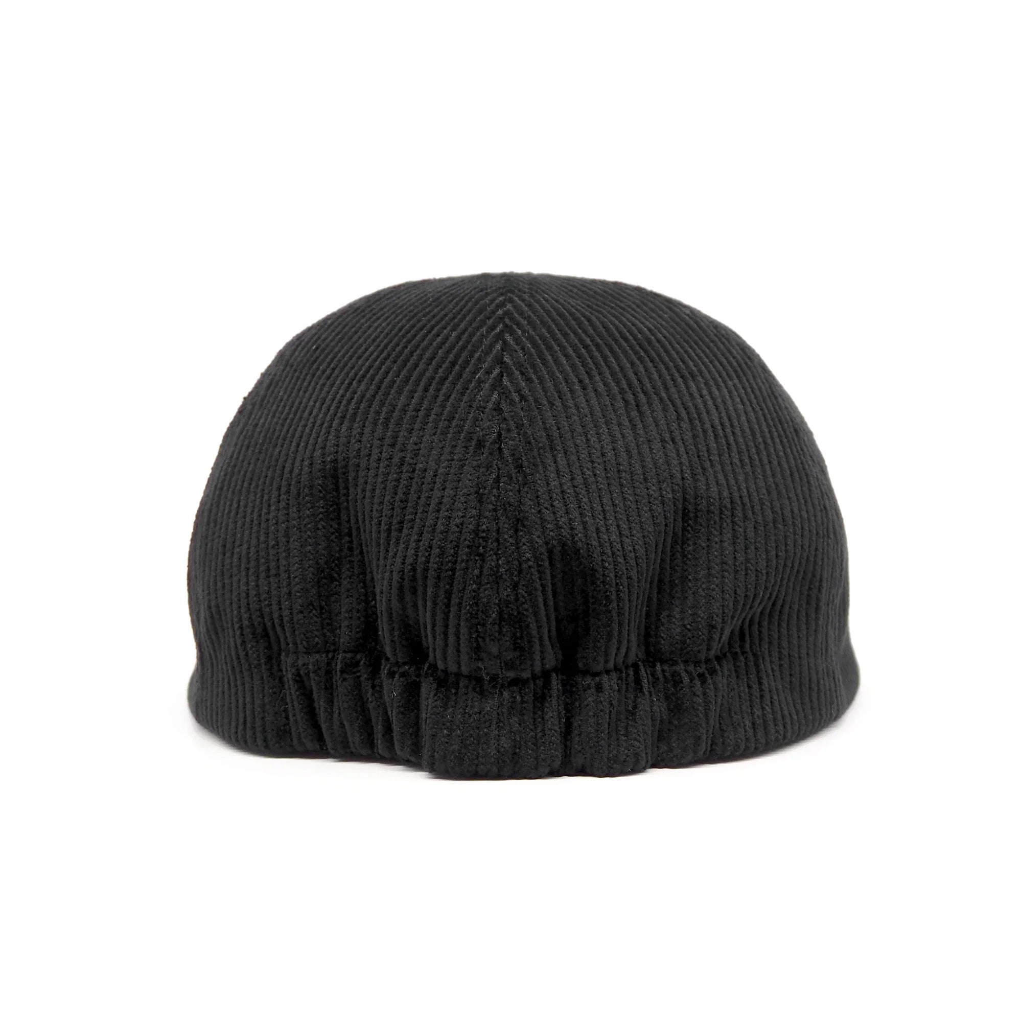 Classic 6 Panel Cap 8W Corduroy - Black by Found Feather