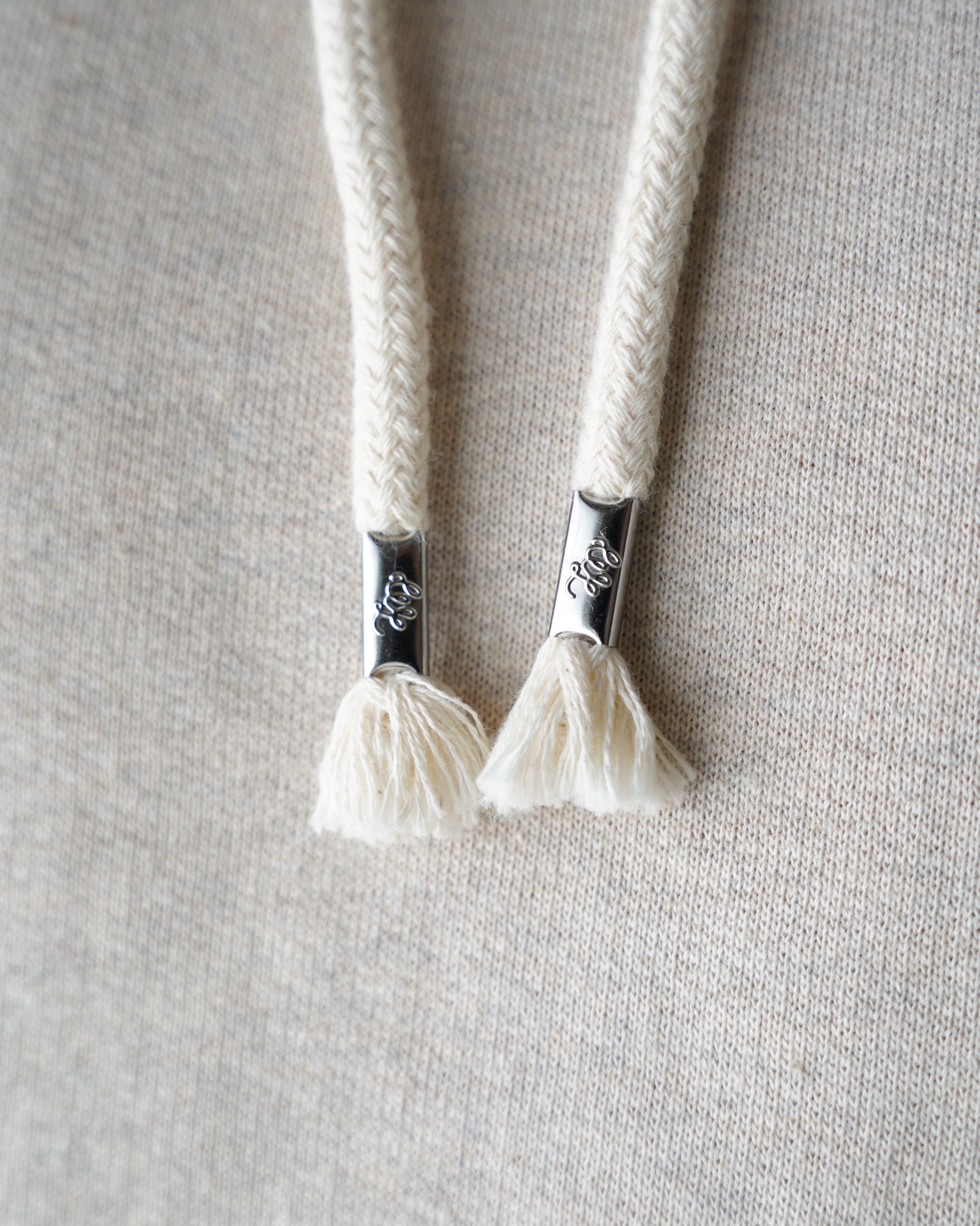 Pullover Hoodie - Fleeced Foxfibre® - Oatmeal by Wonder Looper