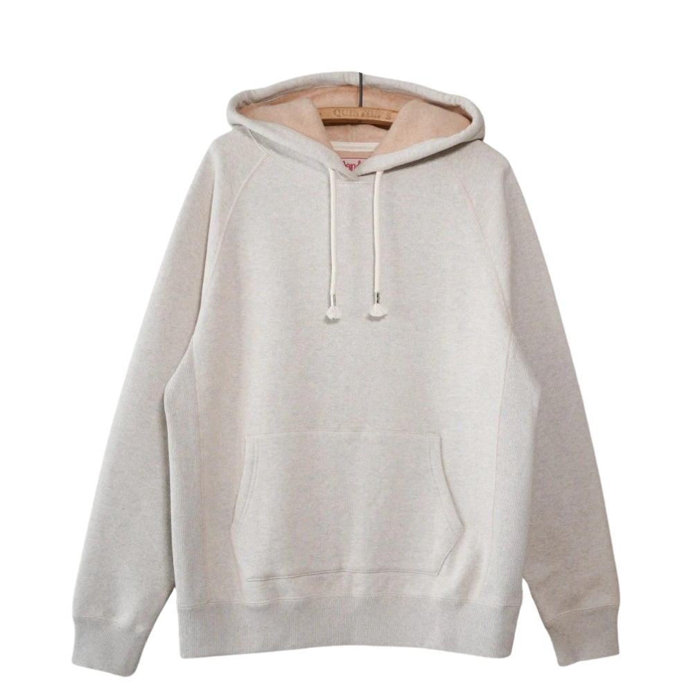 Pullover Hoodie - Fleeced Foxfibre® - Oatmeal by Wonder Looper