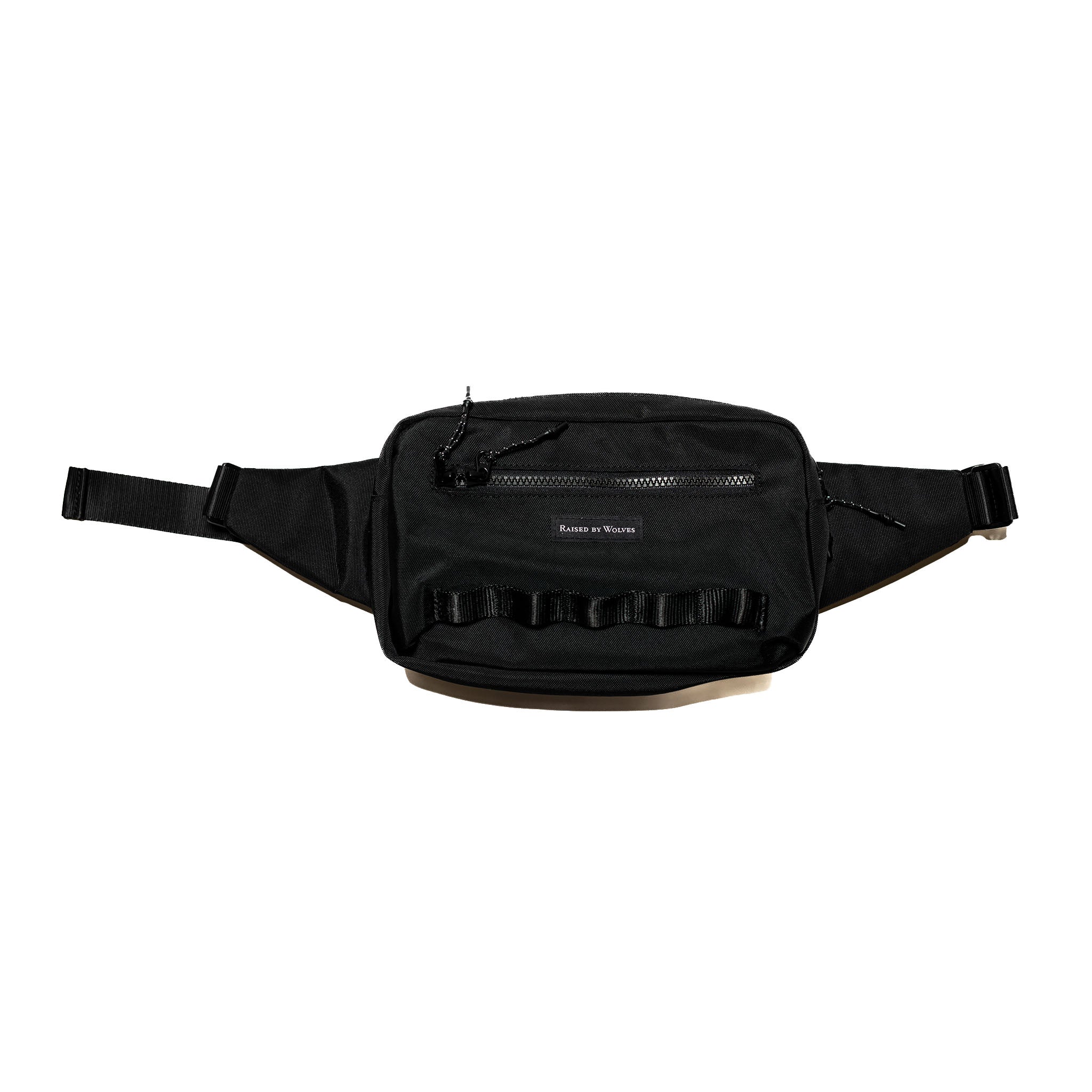 Recycled Nylon Side Bag - Black by Raised by Wolves