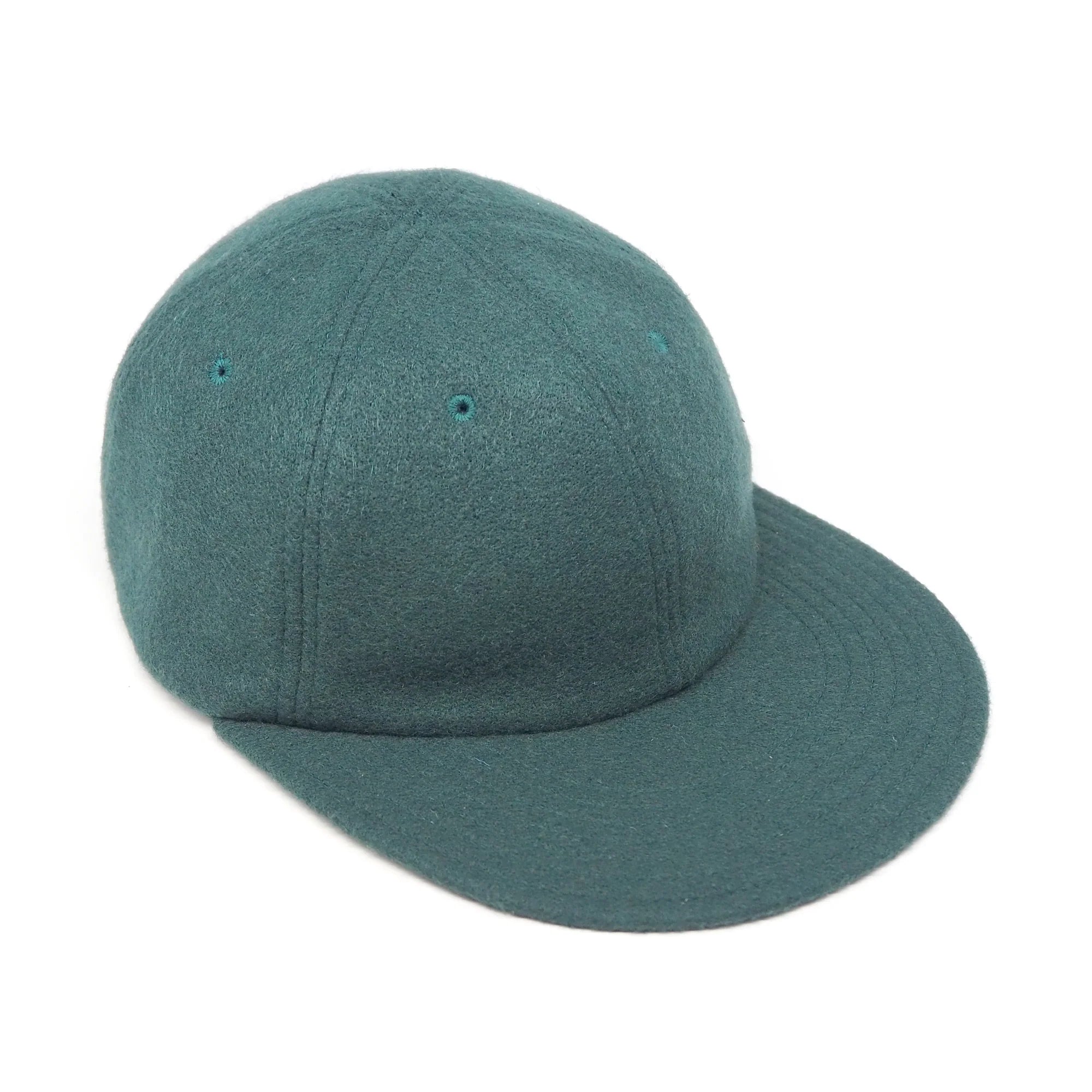 Classic 6 Panel Cap Acrylic Wool - Green by Found Feather