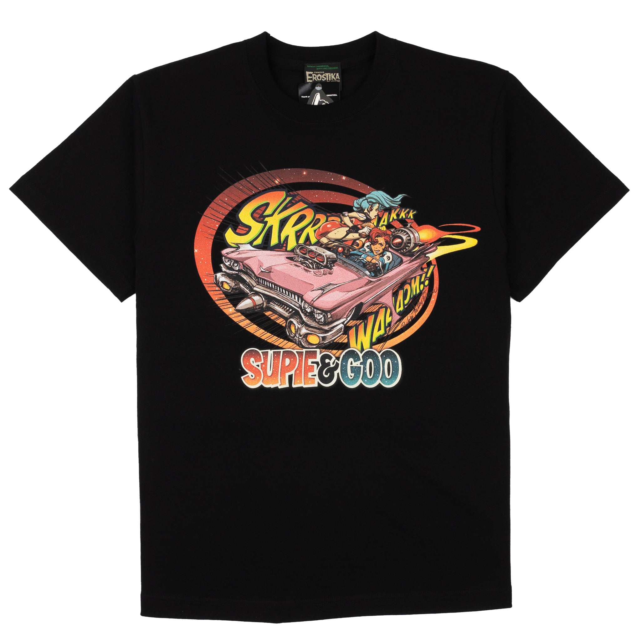 Get Away T-shirt - Black by Erostika by Rockin'Jelly Bean