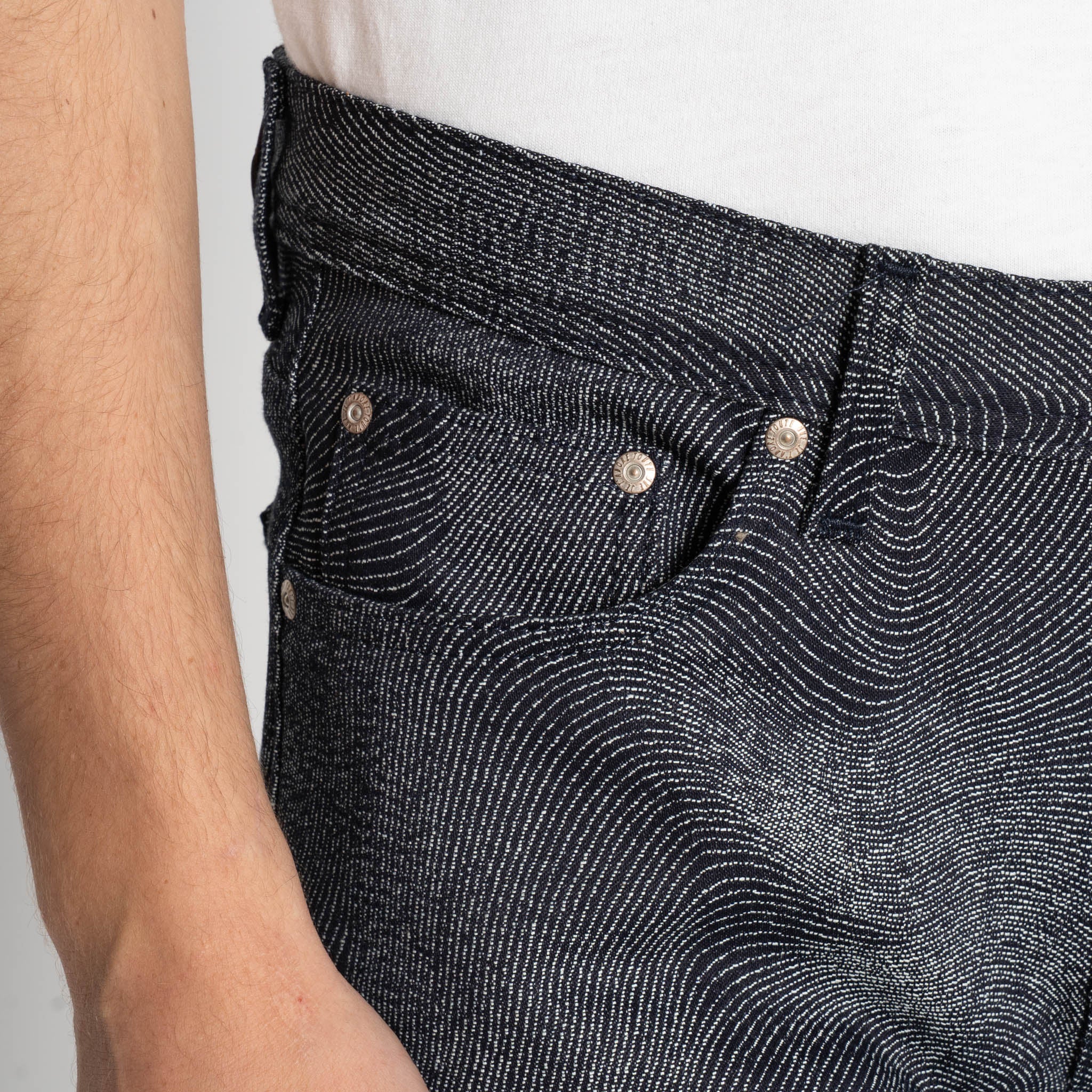 Weird Guy - Fingerprint Denim - Indigo by Naked & Famous Denim