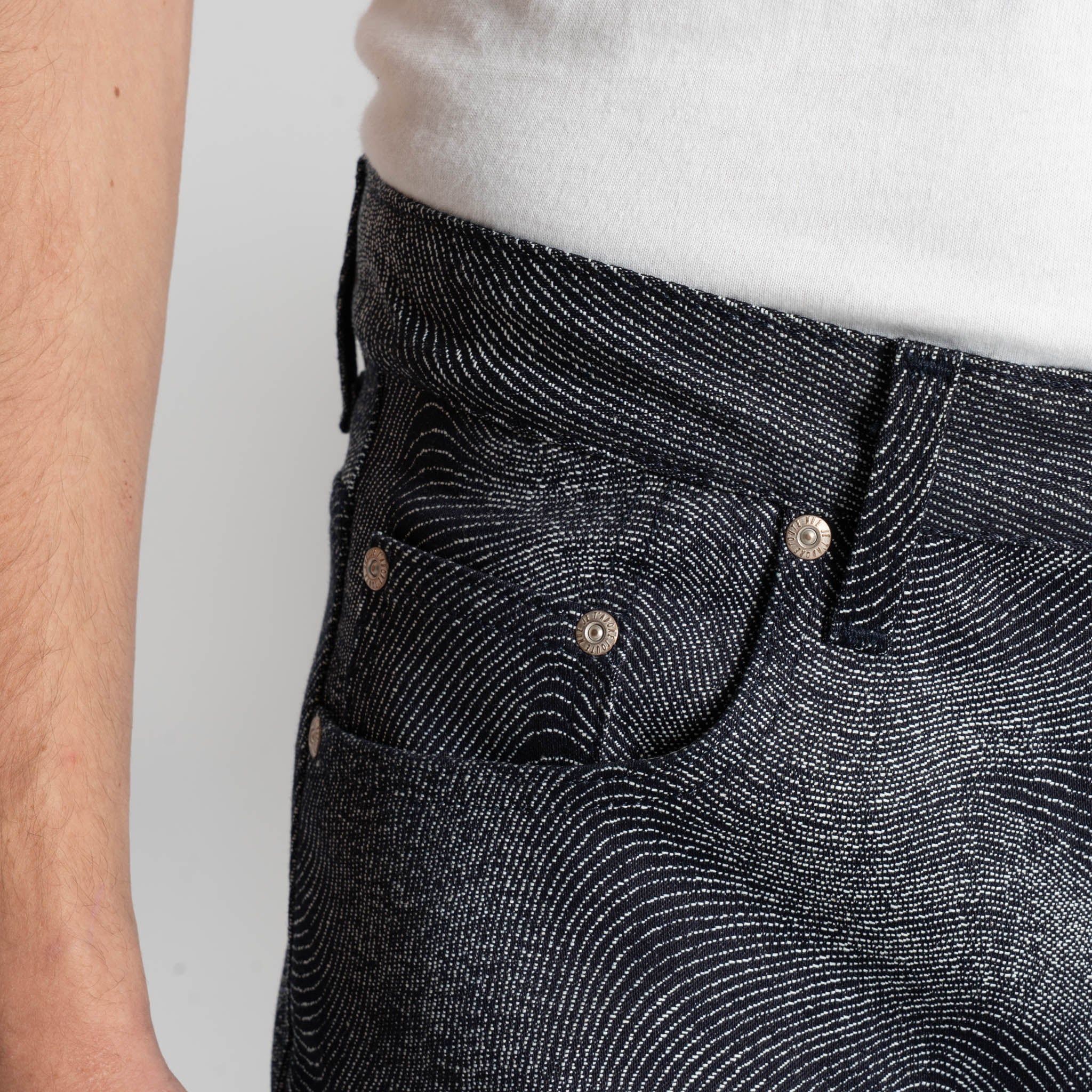 Easy Guy - Fingerprint Denim - Indigo by Naked & Famous Denim