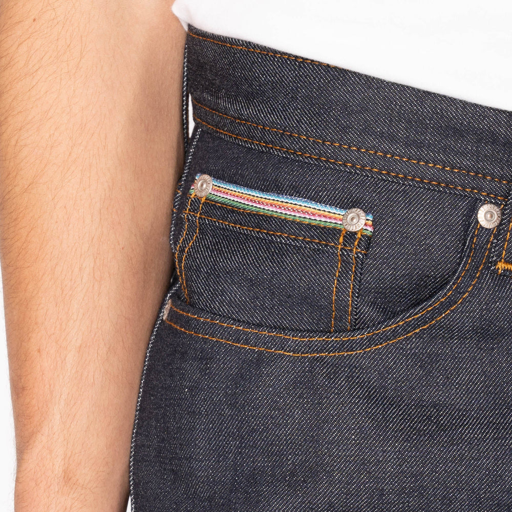 Weird Guy - Dia De Los Muertos Selvedge - Indigo by Naked & Famous Denim