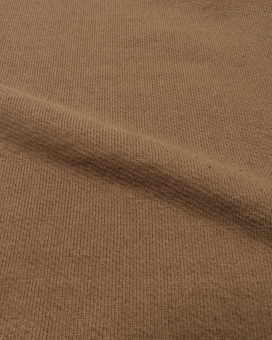 Pullover Crewneck - Iron Mordant FoxFibre® Double Heavyweight French Terry by Wonder Looper