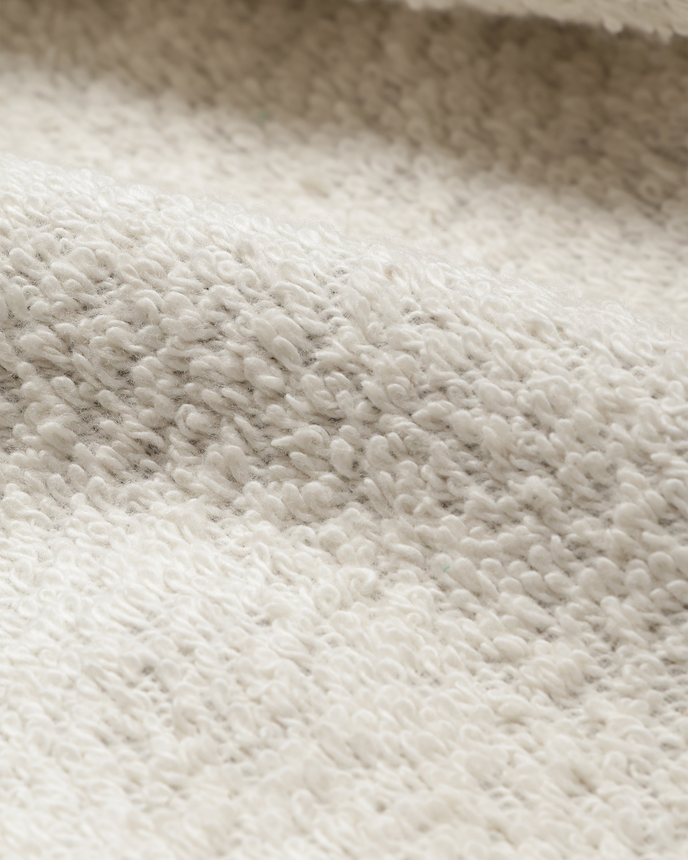 Zip Hoodie - Super Looper French Terry - Heather Grey by Wonder Looper