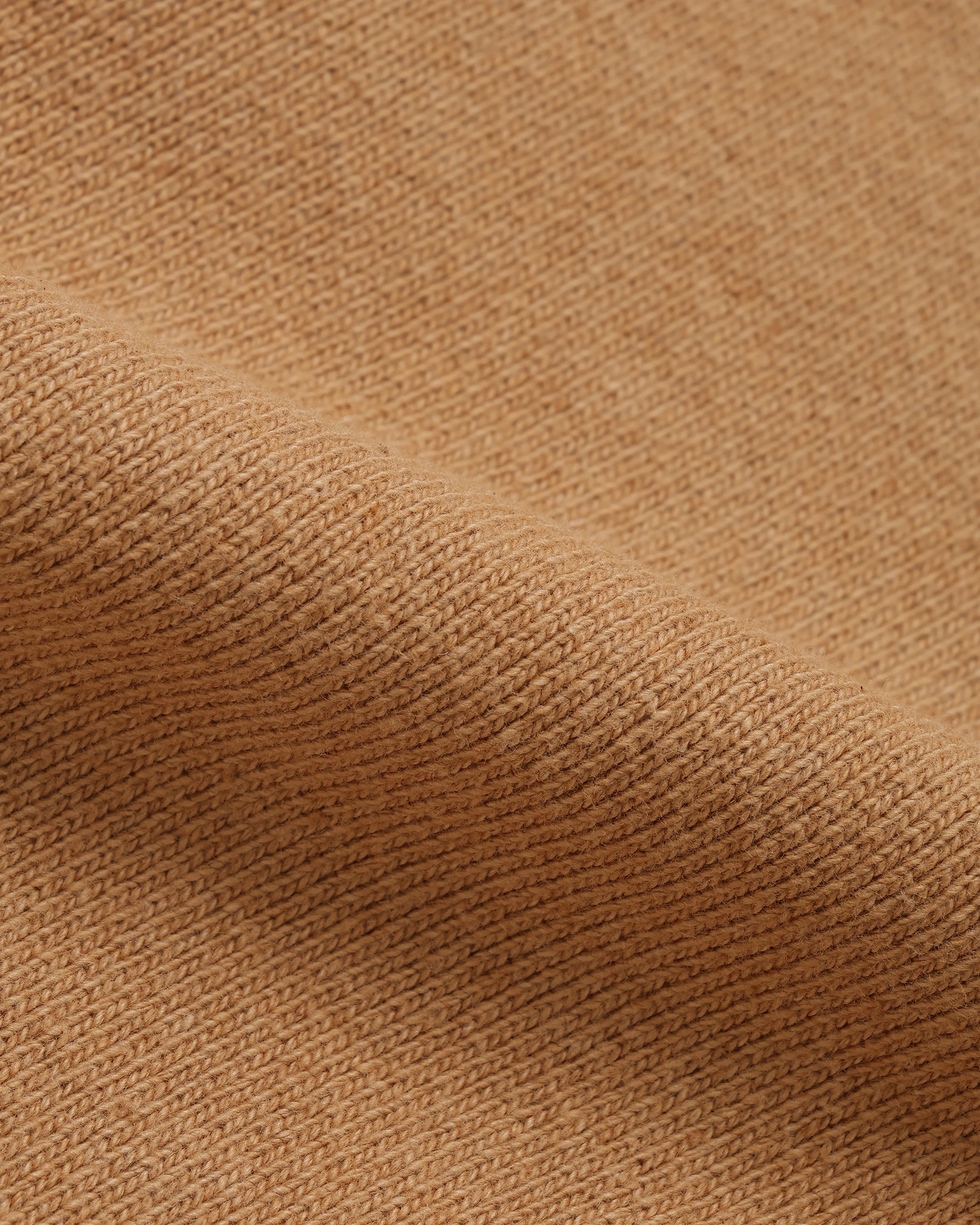 Zip Hoodie - Foxfibre® Double Heavyweight French Terry - Coyote 80 by Wonder Looper