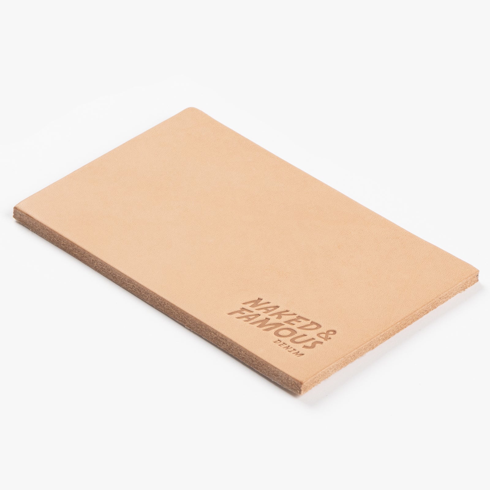 Leathercraft Leather Patch - 10oz Natural Veg Tan by Naked & Famous Denim