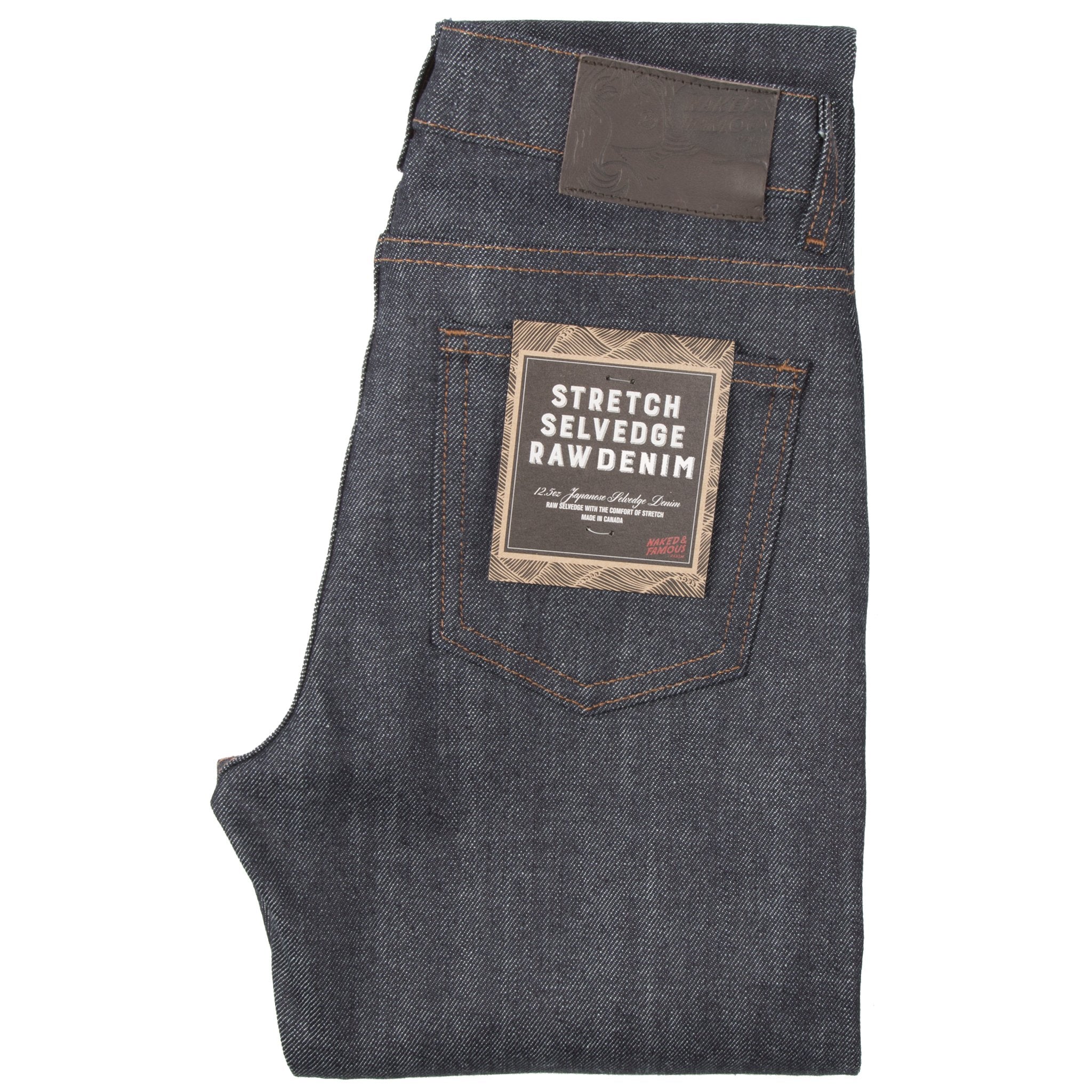 Skinny - Stretch Selvedge Raw Denim by Naked & Famous Denim
