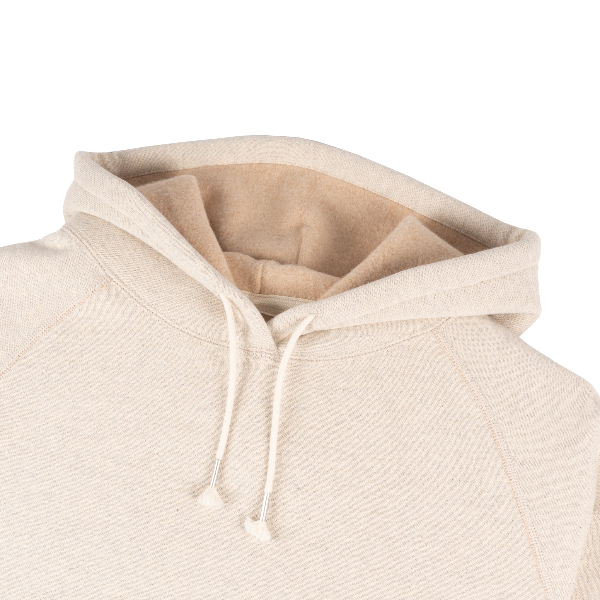 Pullover Hoodie - Fleeced Fox Fiber - Oatmeal by Wonder Looper