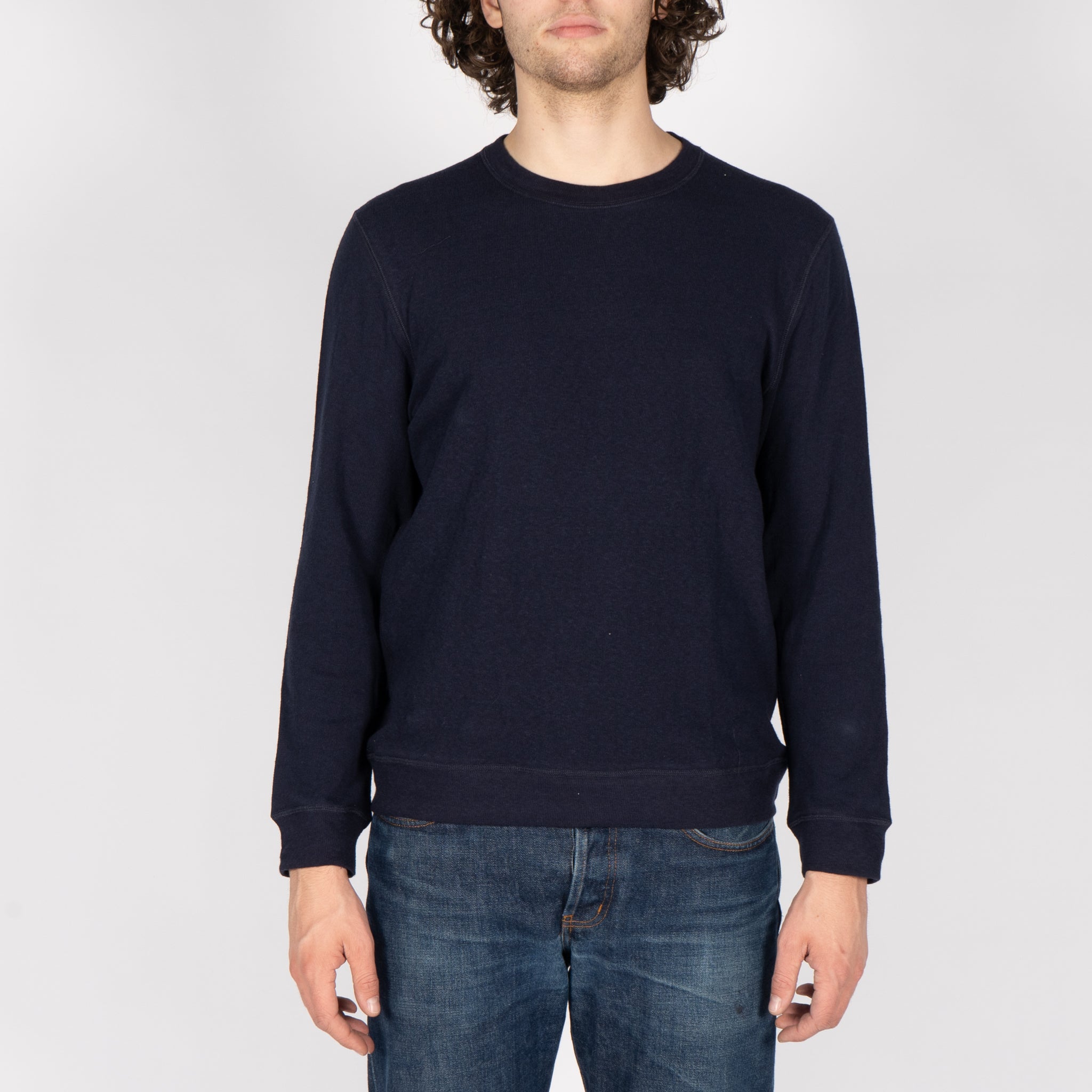 Vintage Doubleface - Solid Navy by Naked & Famous Denim