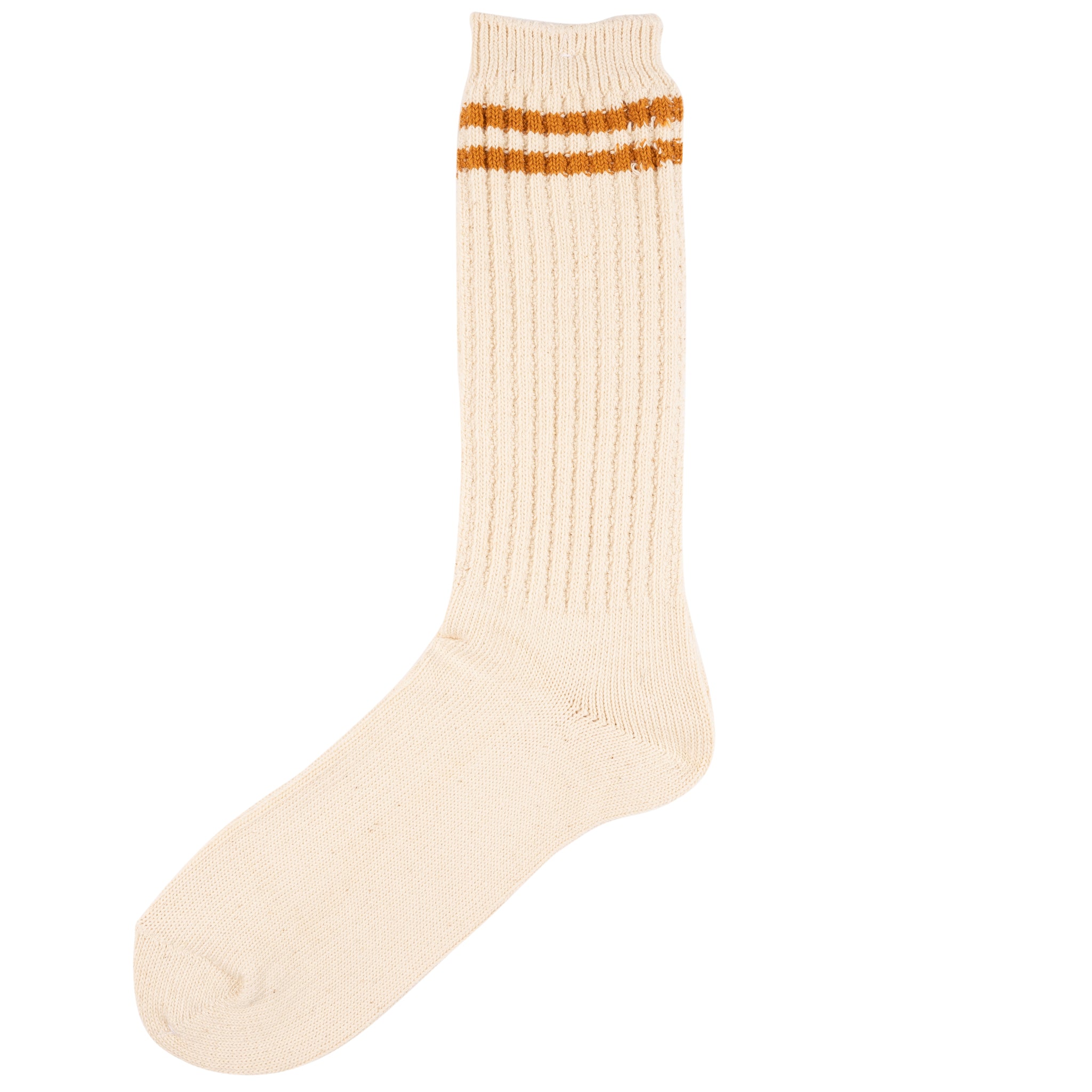 OC 2Line Pique Rib Crew - Mustard by AnonymousIsm