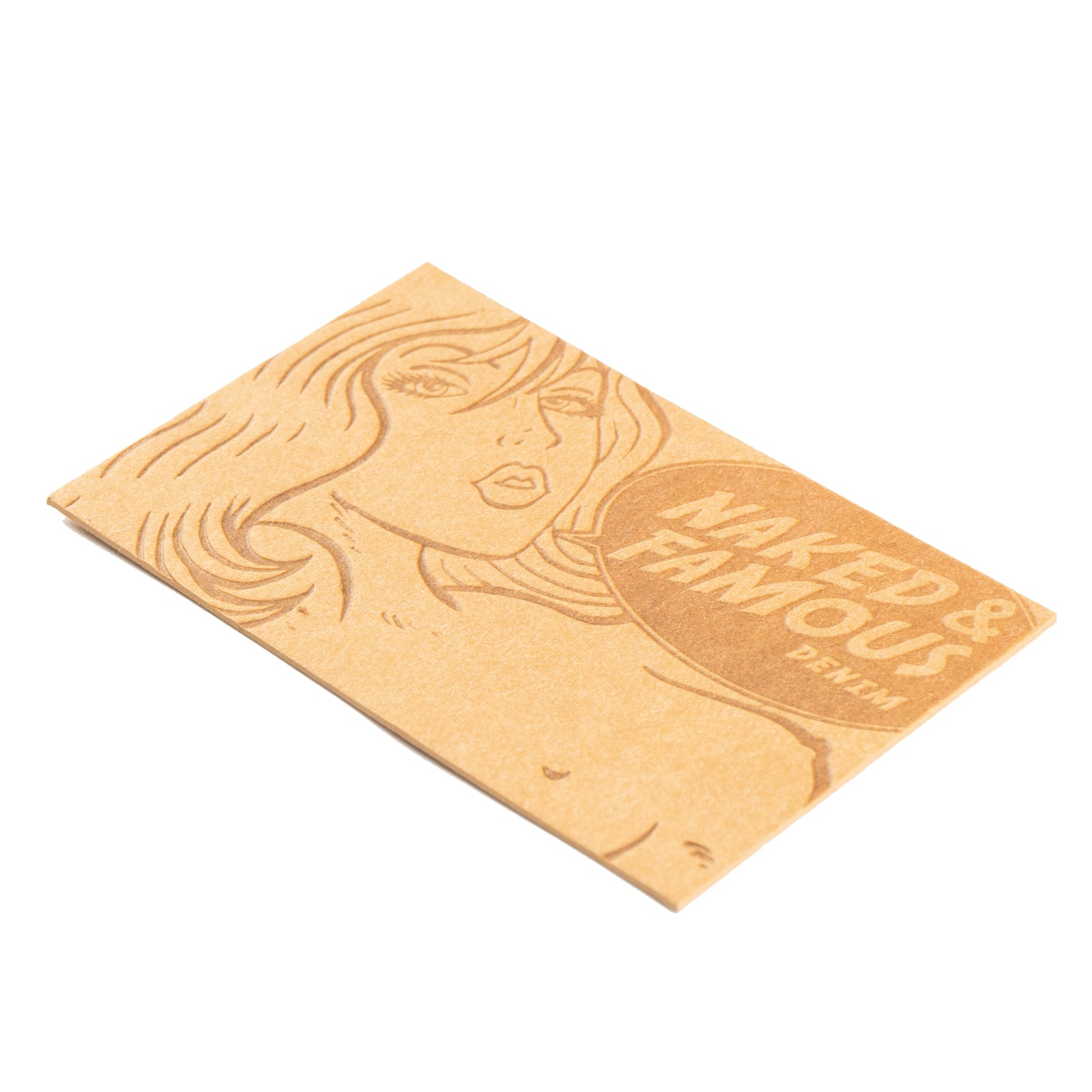 Tragic Blond Leather Patch- Vegan Leather by Naked & Famous Denim