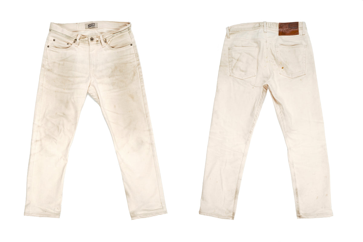 How to Wear White Denim, A Tale of the Natural Seed