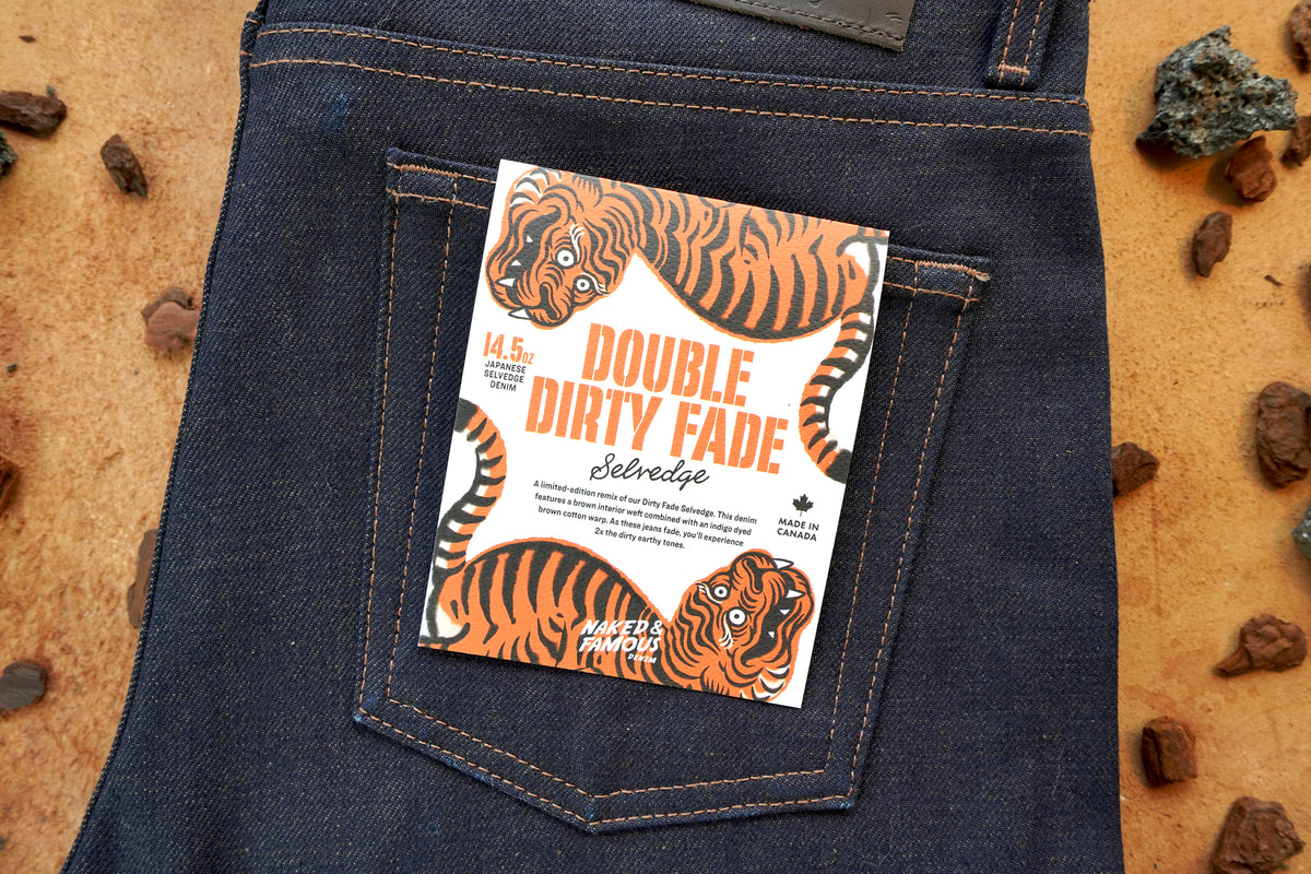 Introducing The Double Dirty Fade Selvedge: A "Remix" Of A Classic Fabric