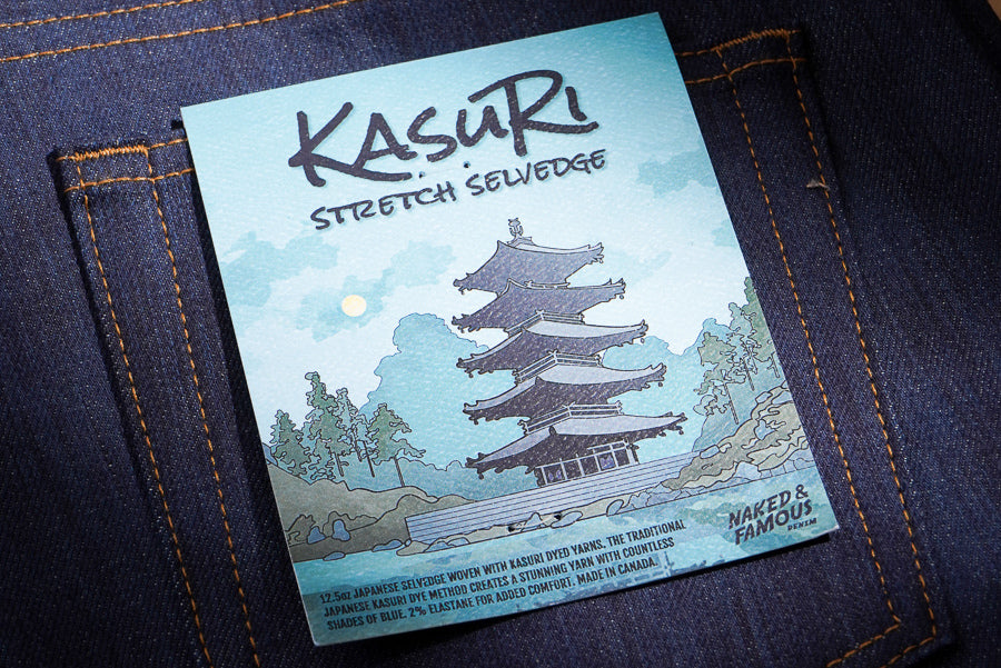 Kasuri Stretch Selvedge