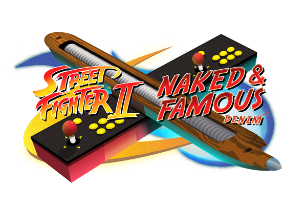 Street Fighter 2 x Naked & Famous Denim