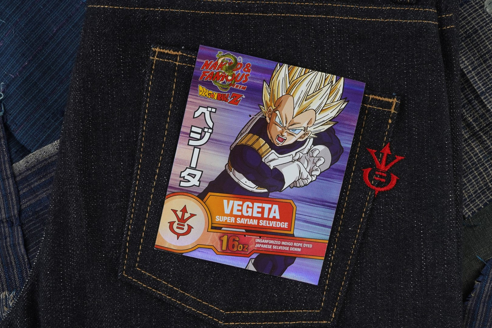 Vegeta Super Saiyan Selvedge Denim