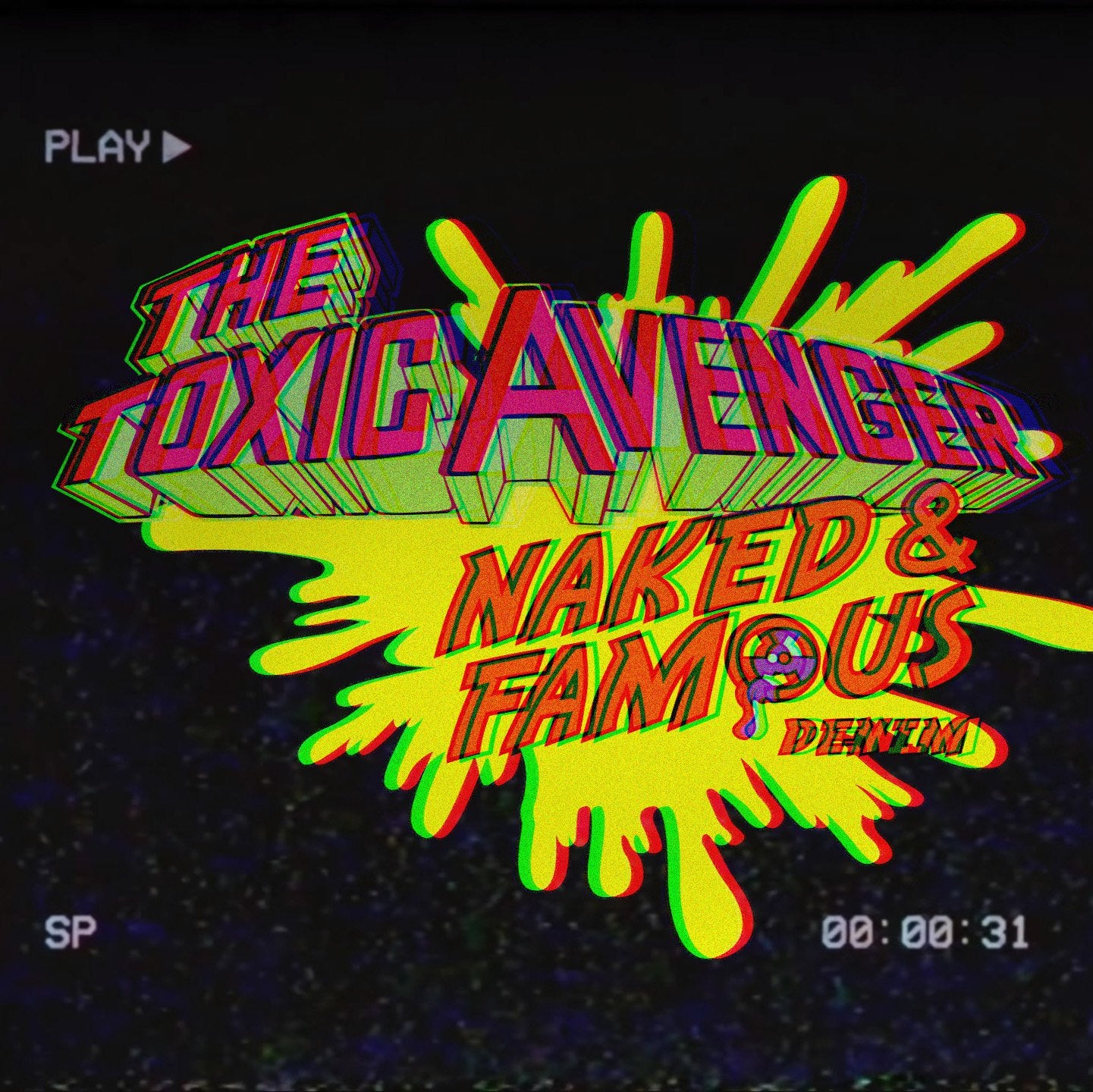 The Toxic Avenger x Naked & Famous Denim