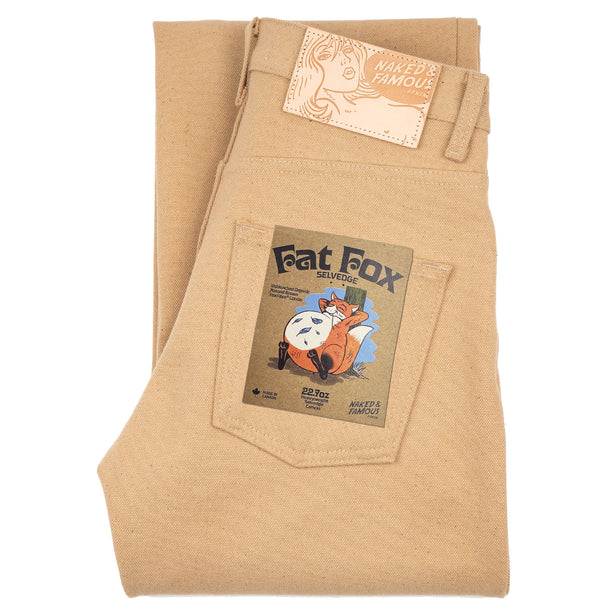 Strong Guy - Fat Fox Selvedge - Brown by Naked & Famous Denim