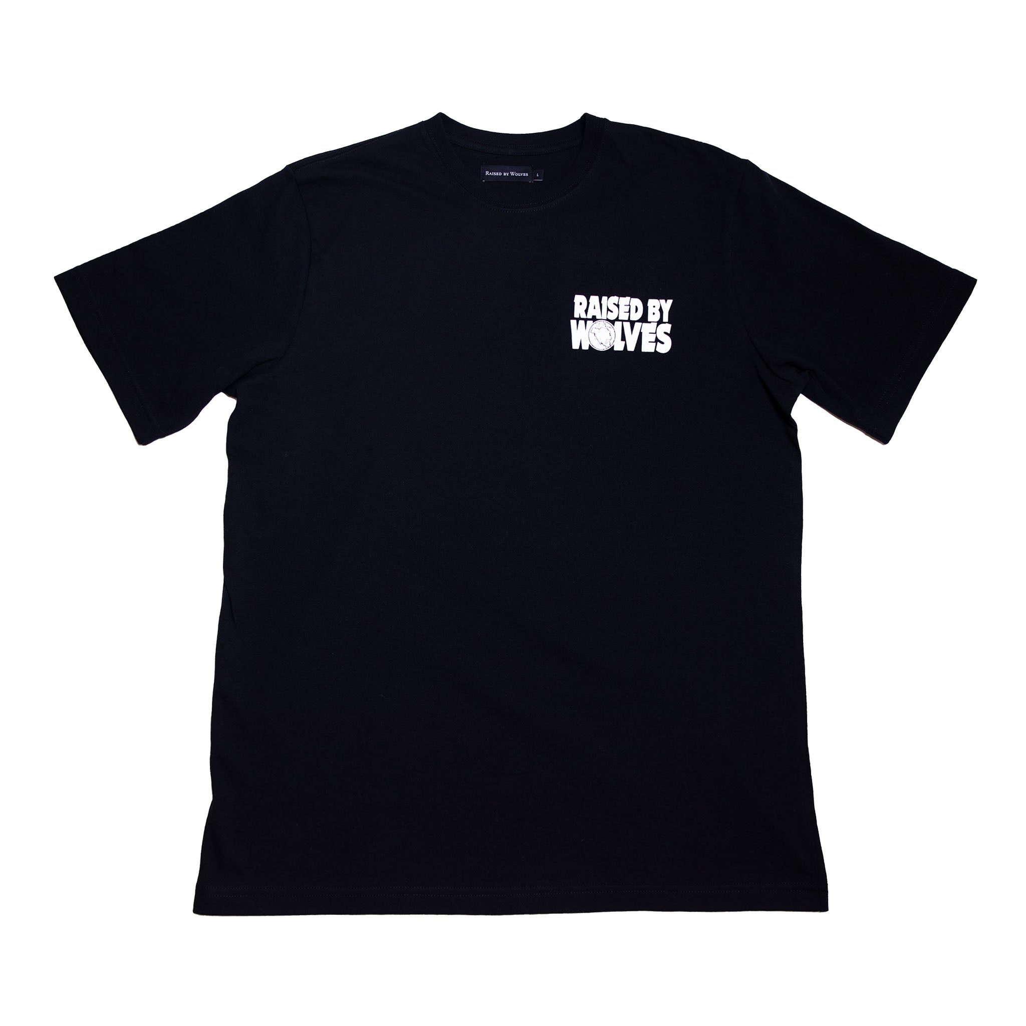 Worldwide Tee - Black by Raised by Wolves
