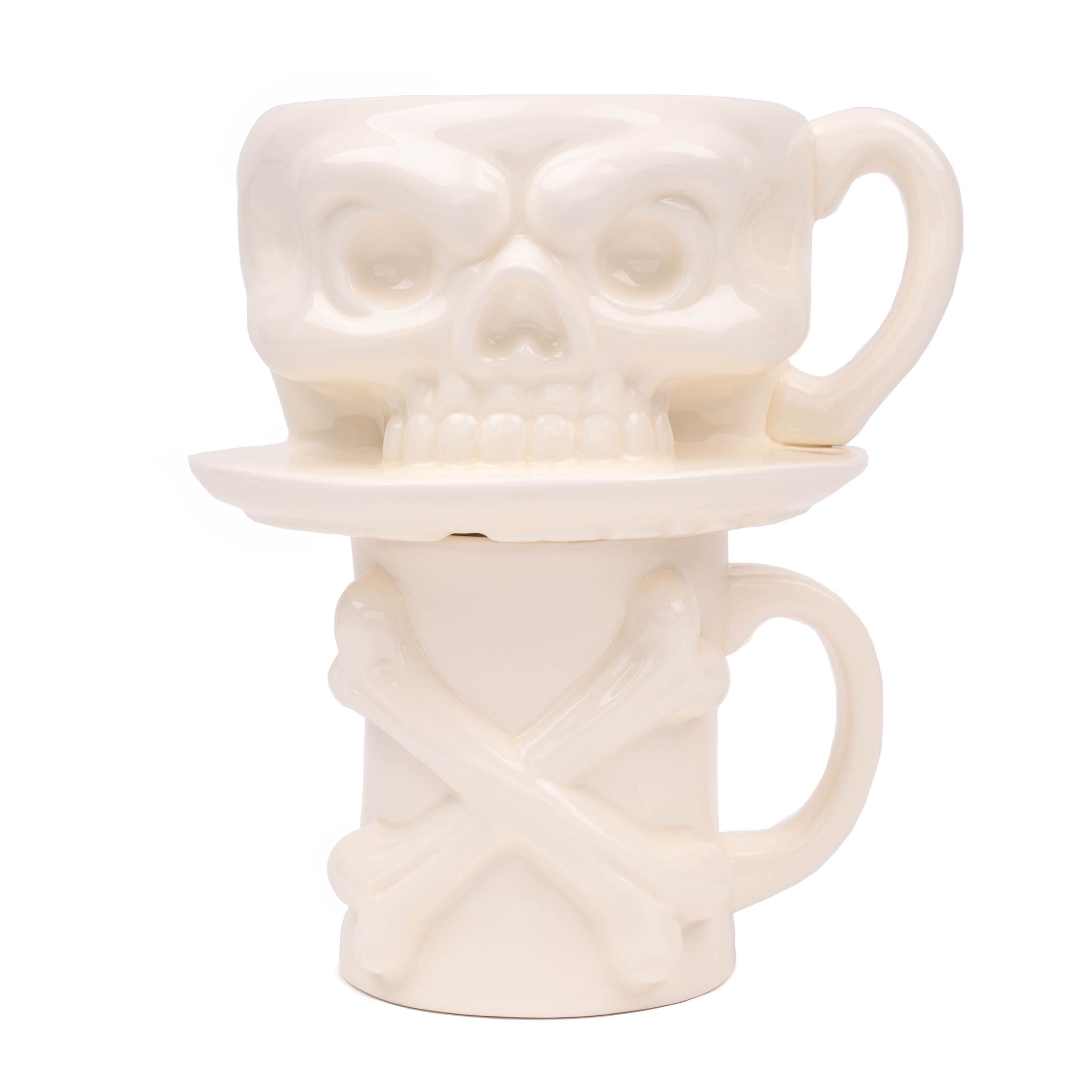 Hellish Coffee Dripper & Mug Set - White by Erostika by Rockin'Jelly Bean