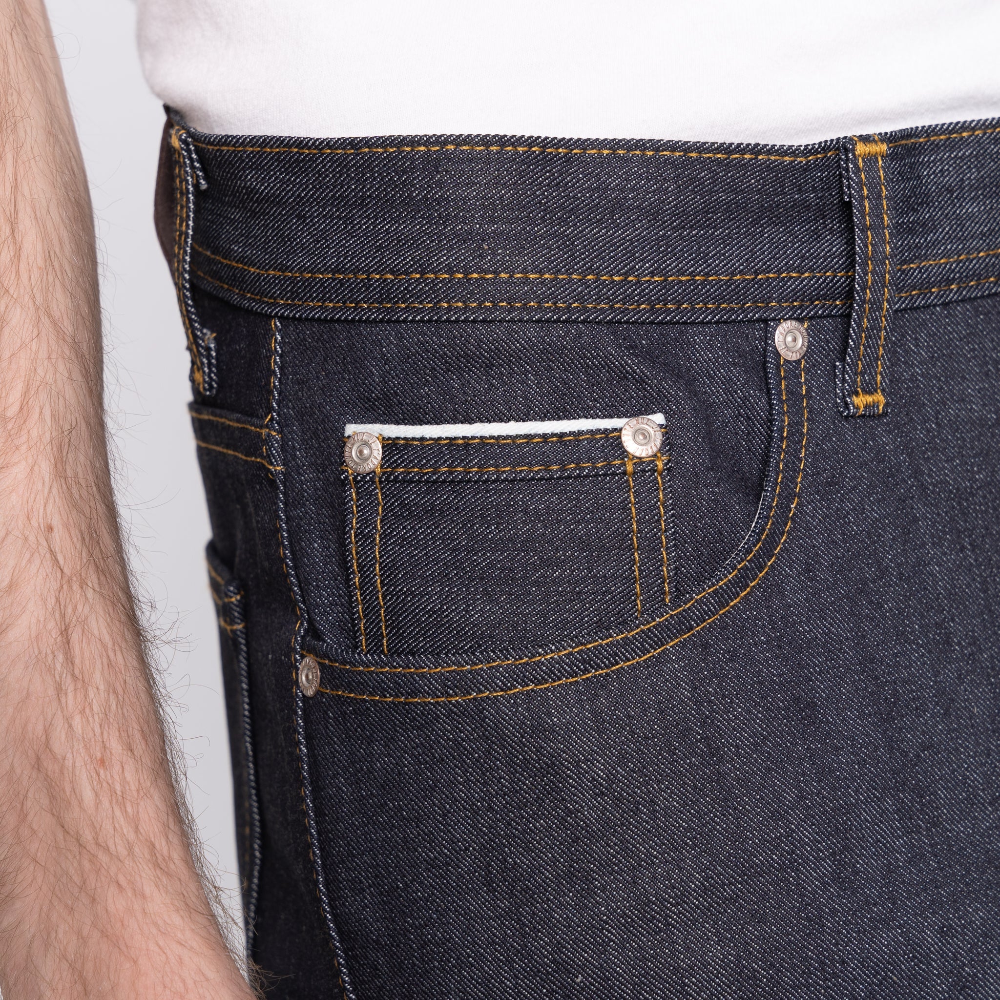 Weird Guy - Left Hand Twill Selvedge - 36" Long Inseam by Naked & Famous Denim