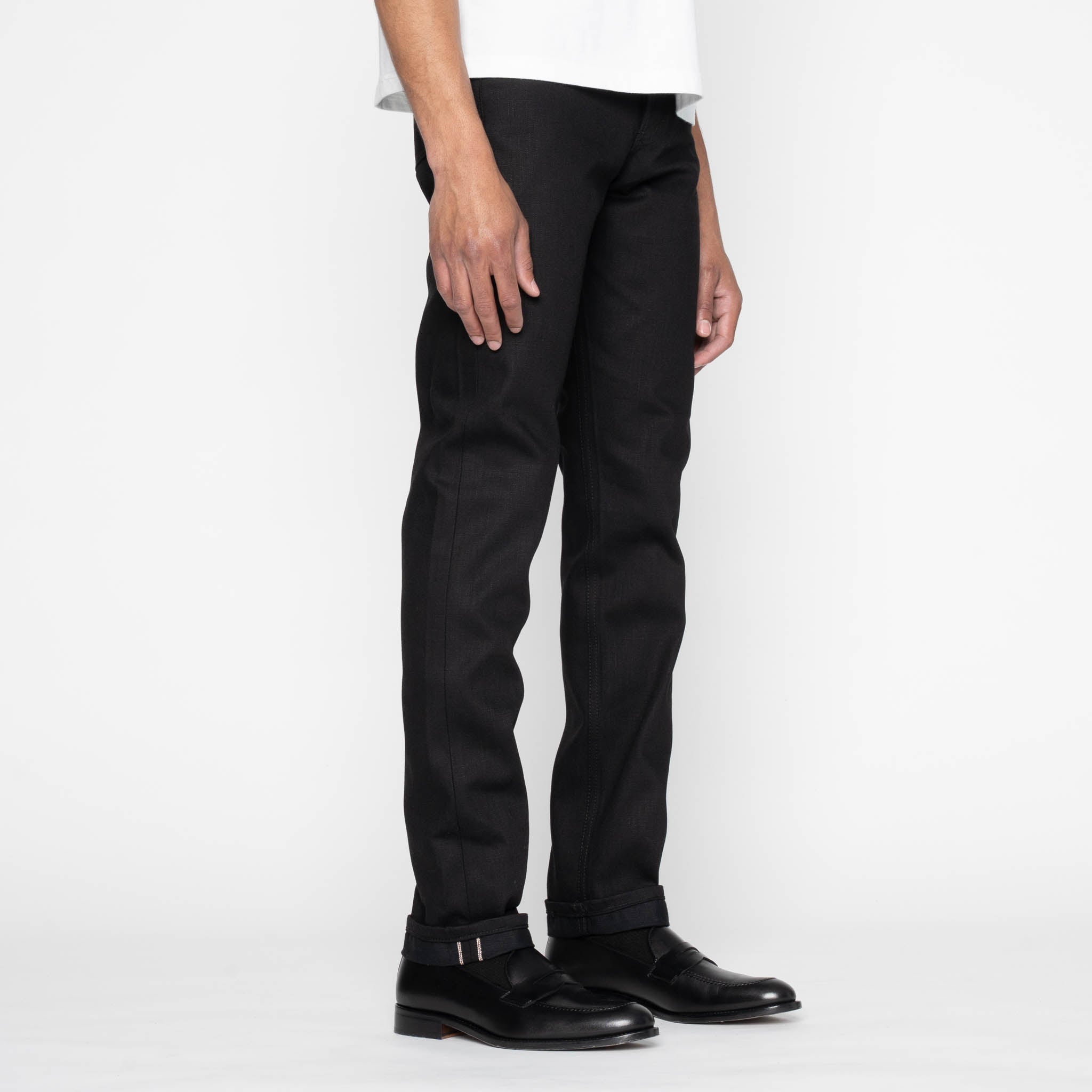 Weird Guy - Solid Black Selvedge by Naked & Famous Denim
