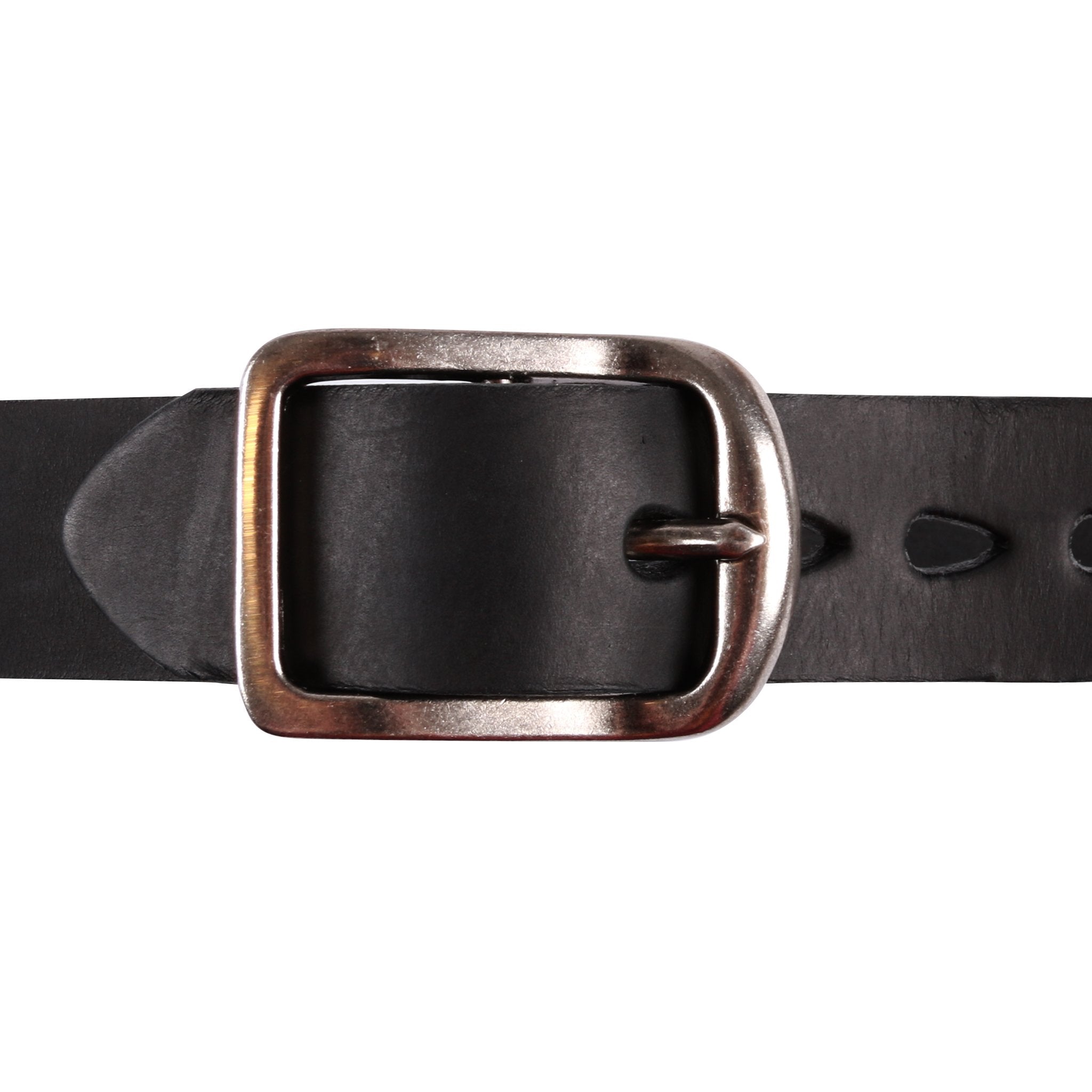 Thick Belt - 7mm Bovine Leather - Black by Naked & Famous Denim