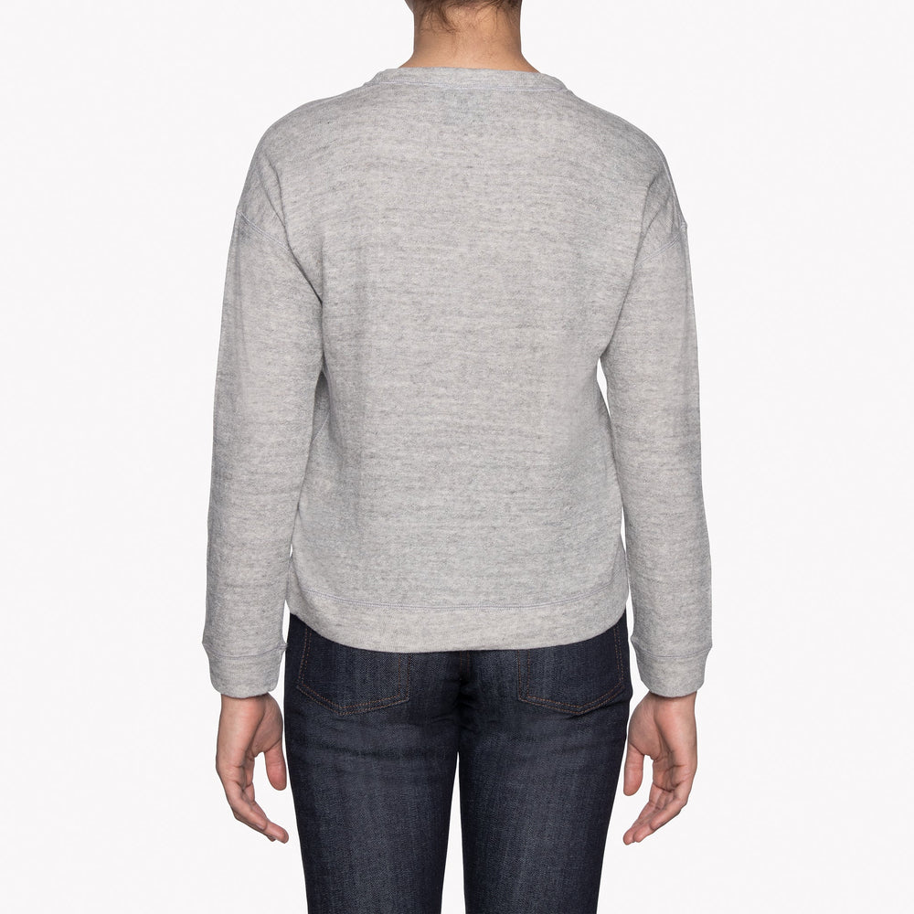 Weekend Crew - Vintage Doubleface - Grey by Naked & Famous Denim