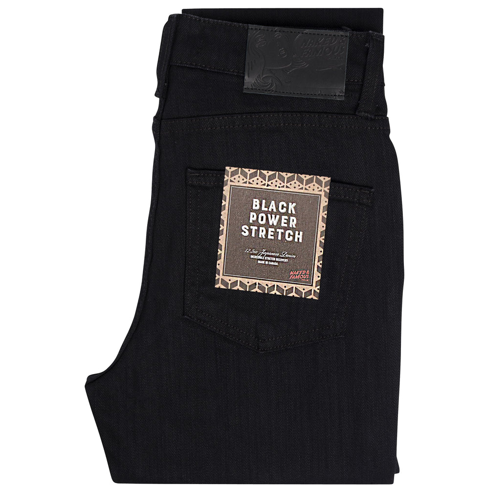 High Skinny - Black Power Stretch by Naked & Famous Denim