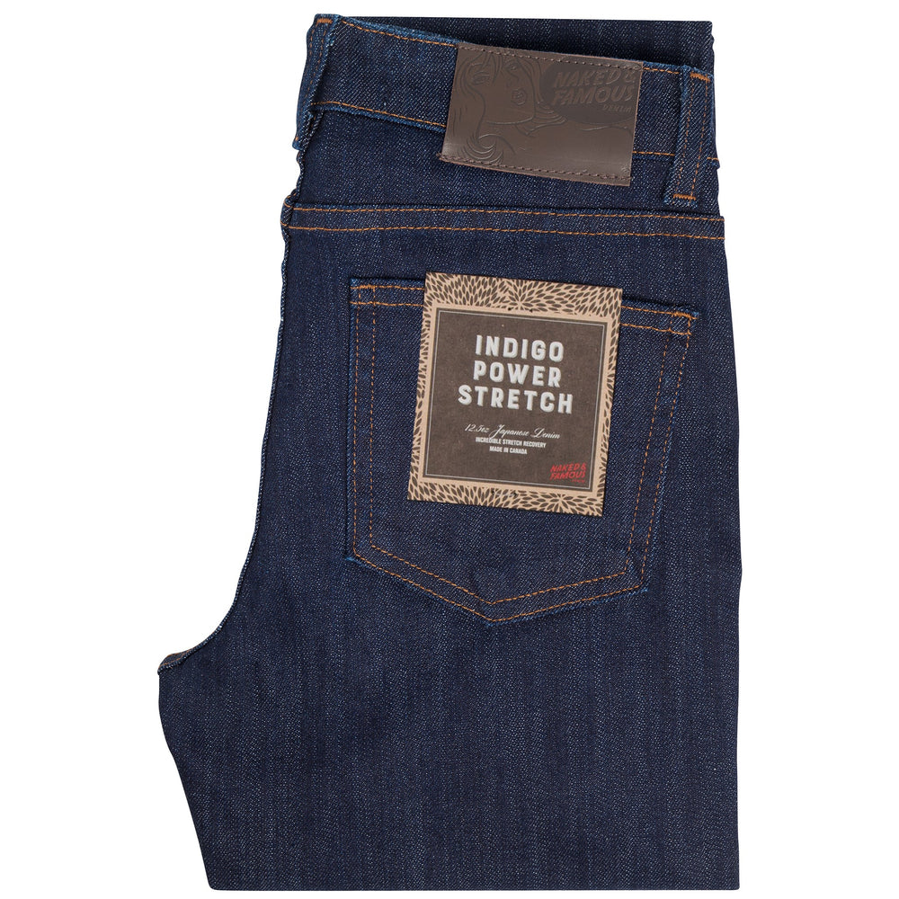 Skinny - Indigo Power Stretch by Naked & Famous Denim