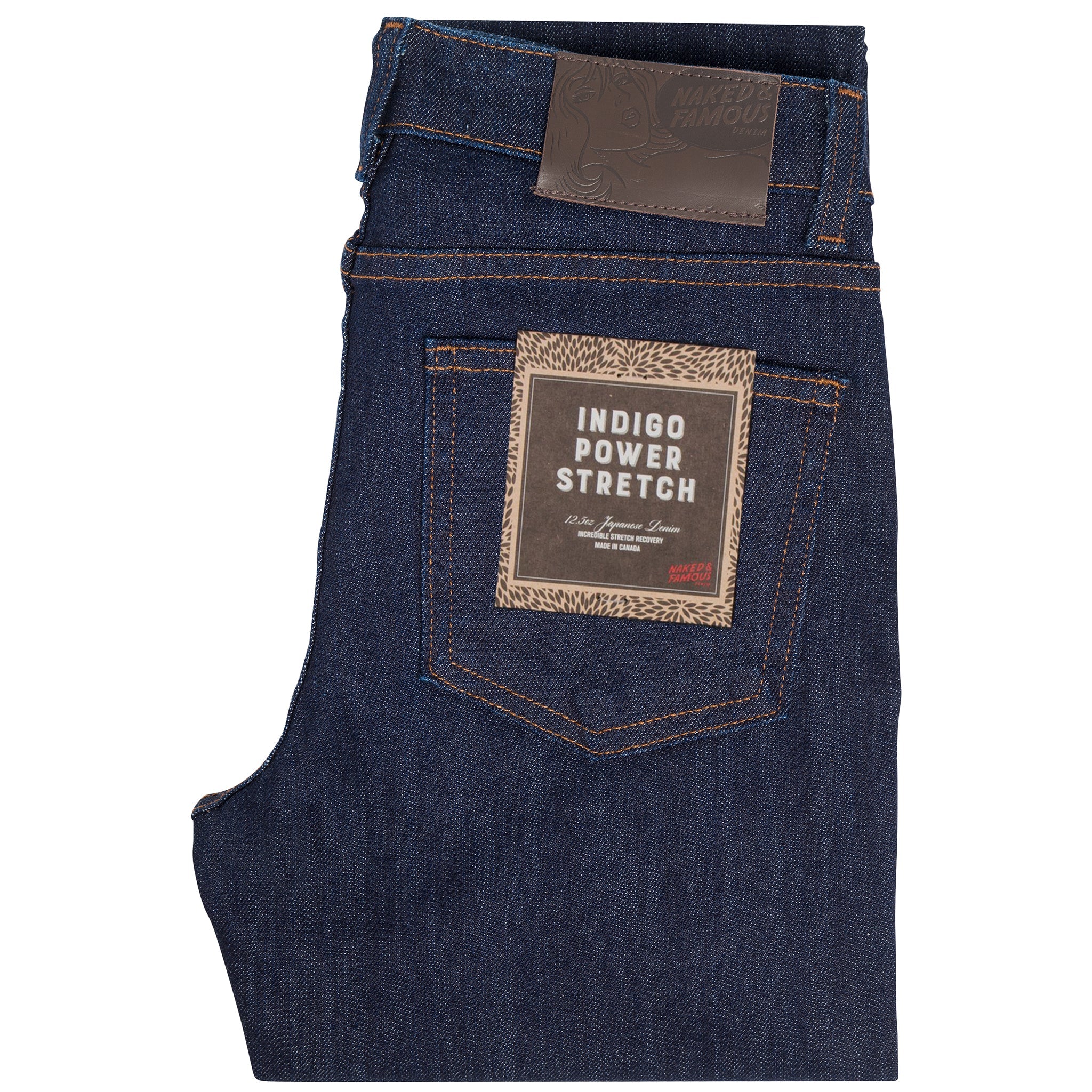 Women's - Skinny - Indigo Power Stretch by Naked & Famous Denim