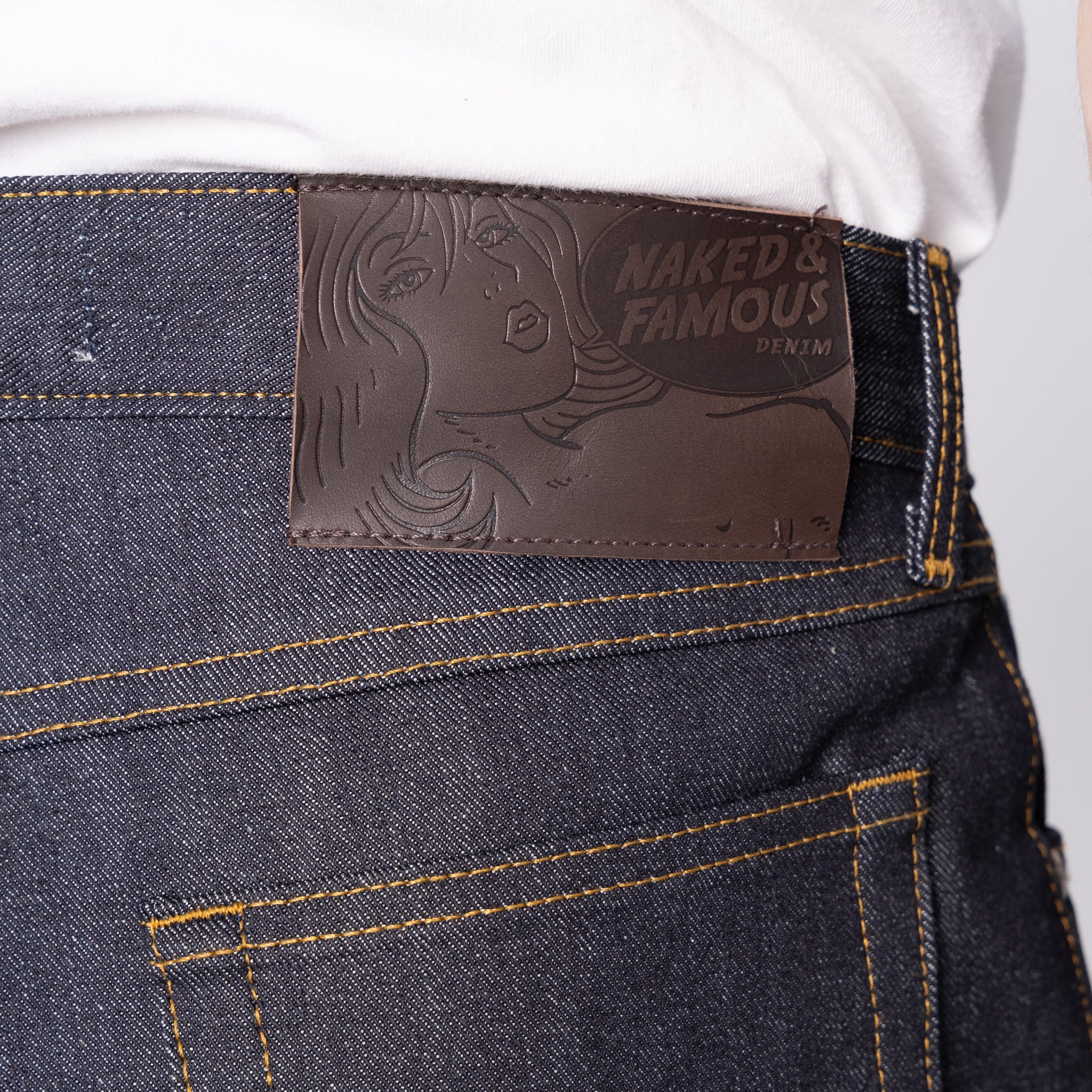 True Guy - Left Hand Twill Selvedge - 36" Long Inseam by Naked & Famous Denim