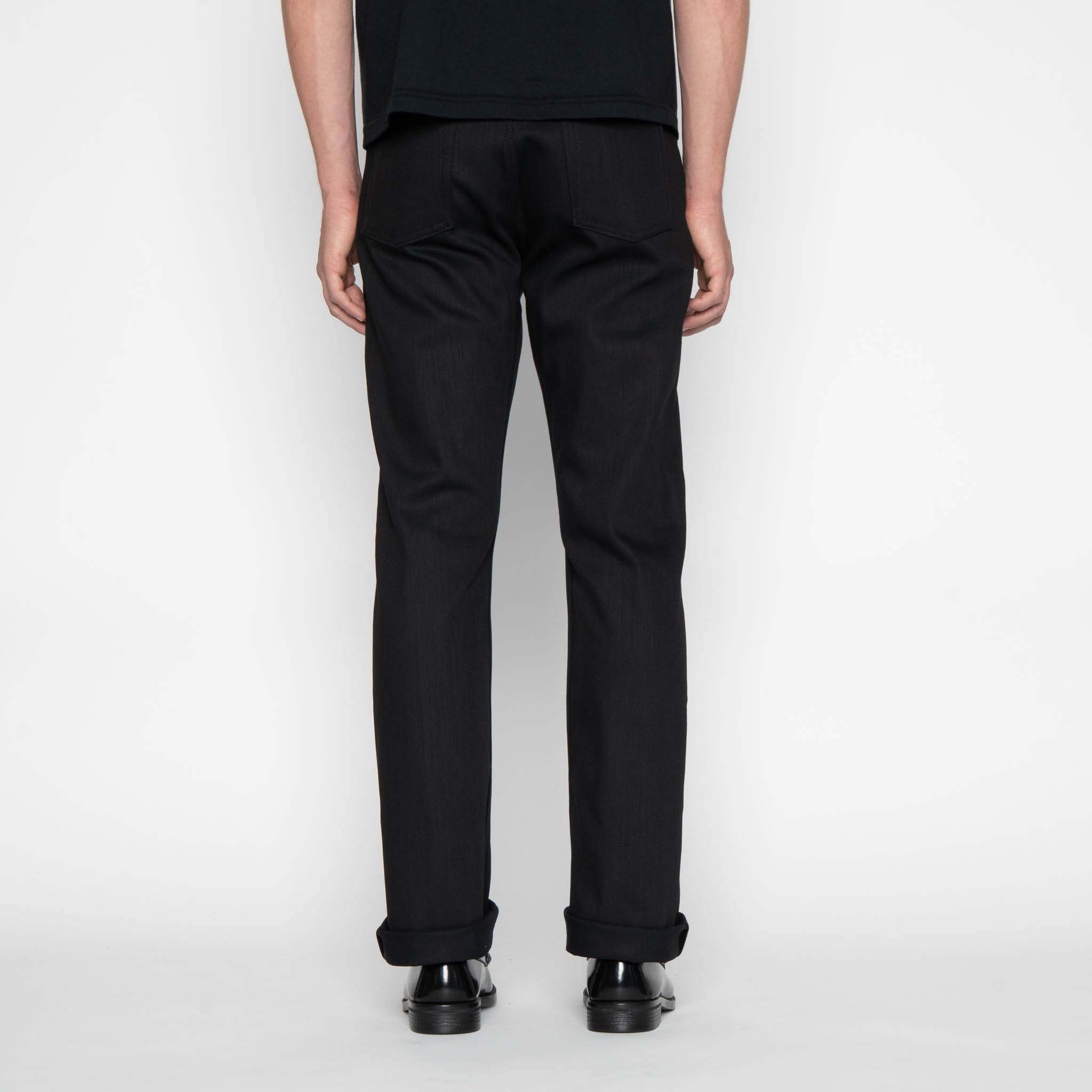 True Guy - Black Power Stretch by Naked & Famous Denim