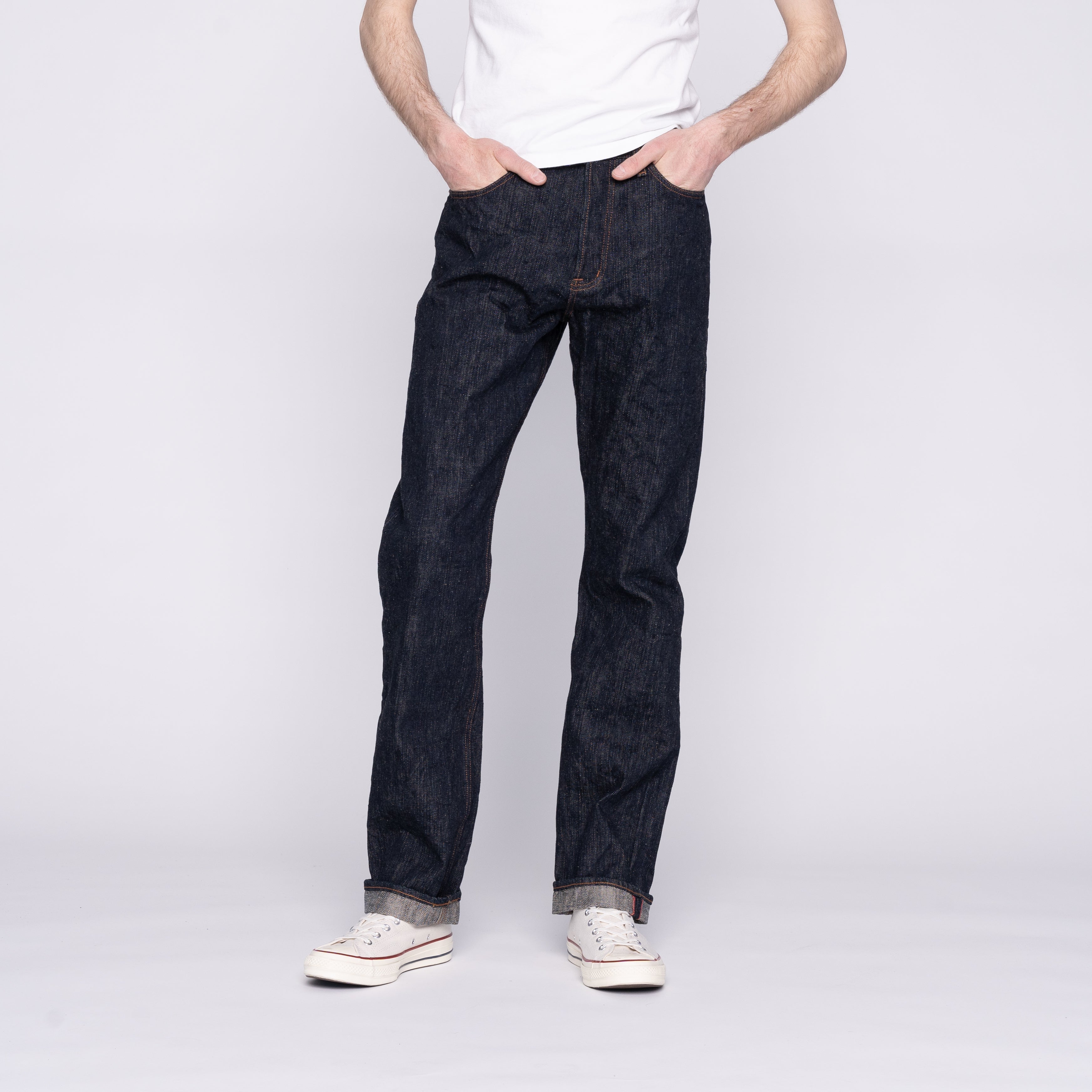 True Guy - MIJ12 - Aomidori Selvedge (No Embroidery) by Naked & Famous Denim