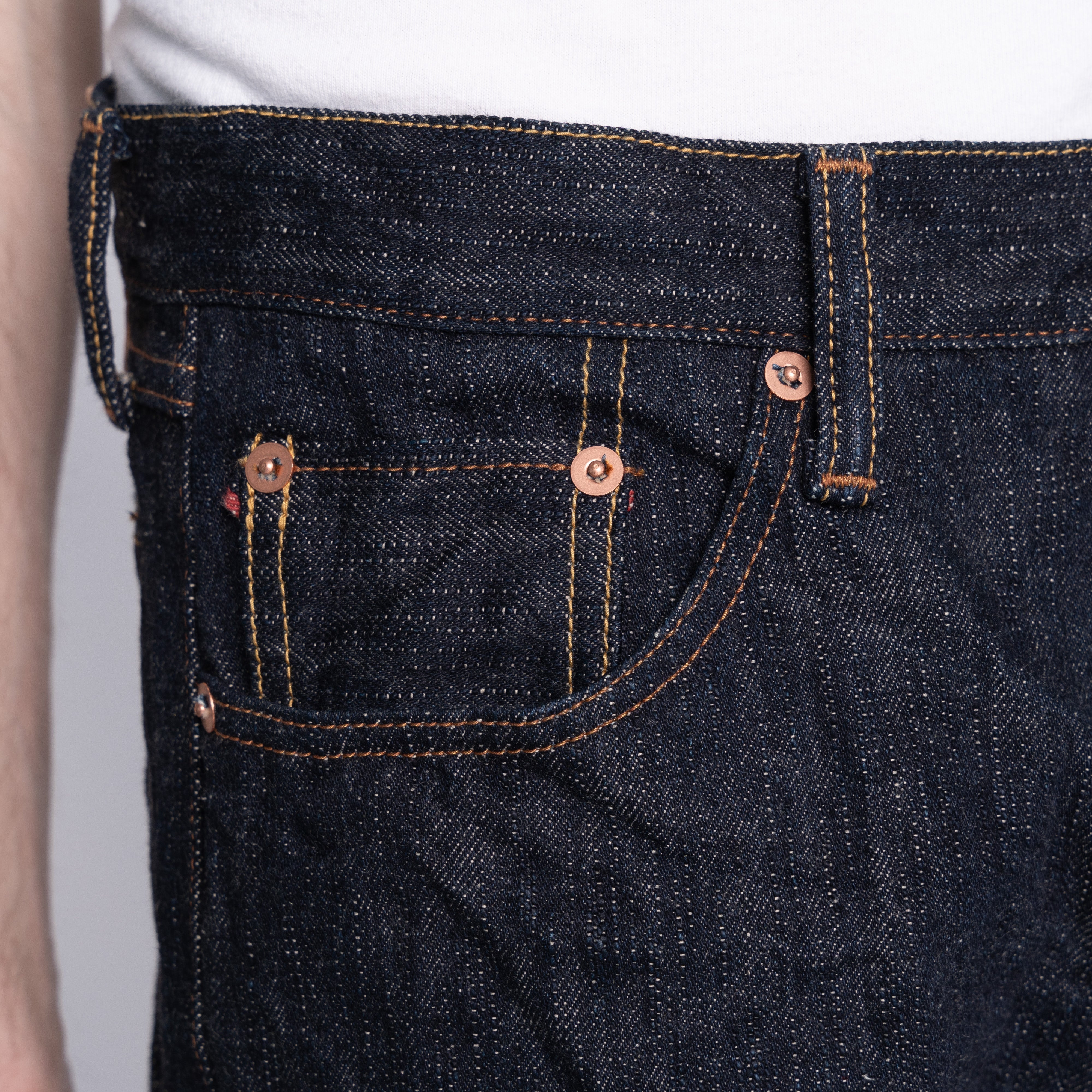 True Guy - MIJ12 - Aomidori Selvedge (No Embroidery) by Naked & Famous Denim