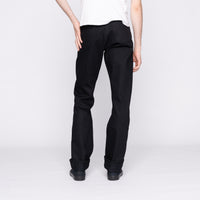 True Guy - Solid Black Selvedge - 36" Long Inseam