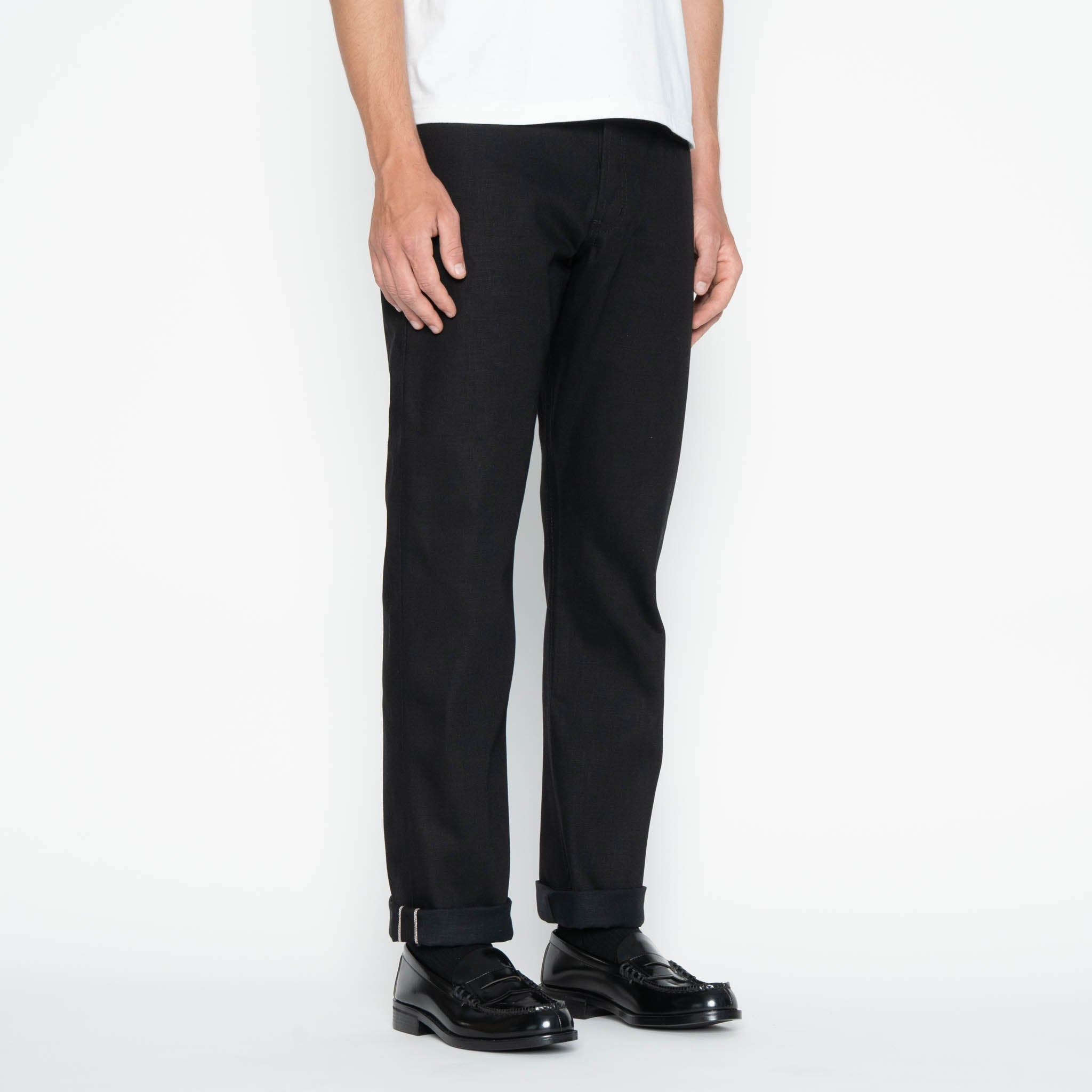 True Guy - Solid Black Selvedge by Naked & Famous Denim