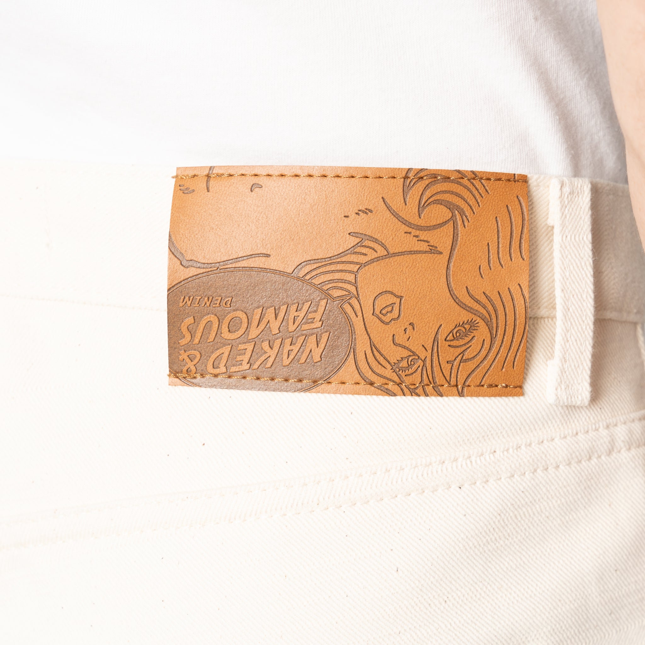 Easy Guy - Undyed Frankenstein Denim by Naked & Famous Denim