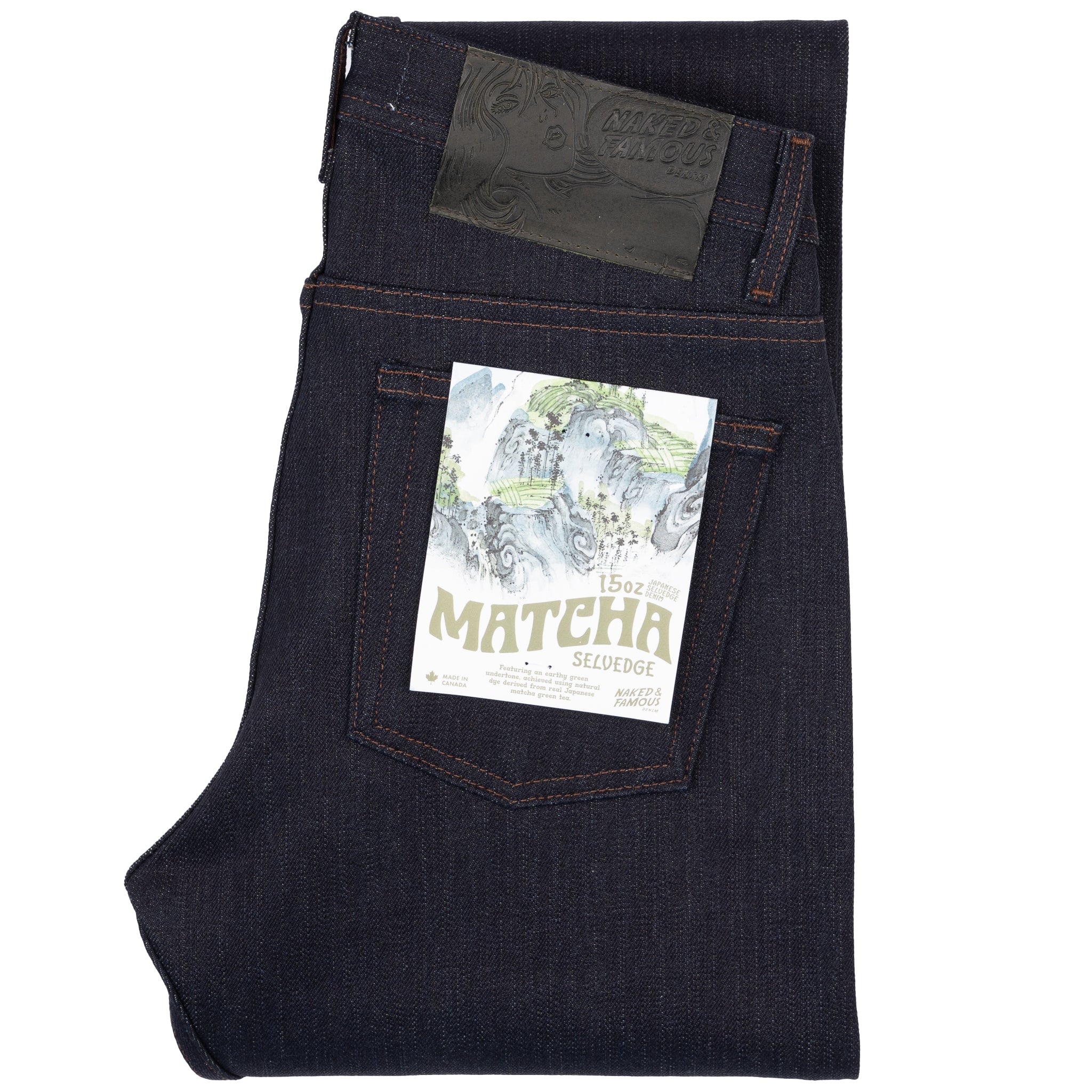 Weird Guy - Matcha Selvedge by Naked & Famous Denim