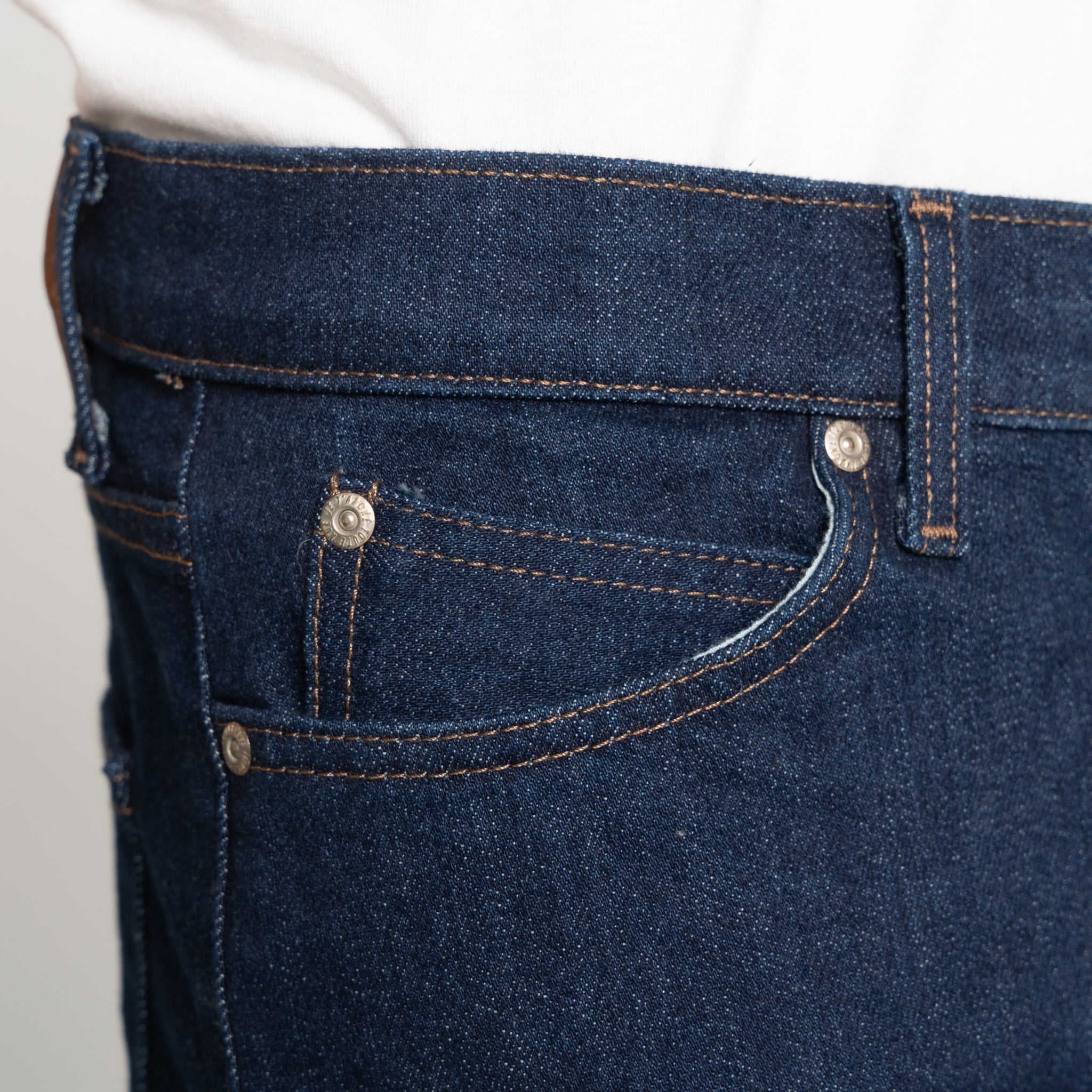 Stacked Guy - Blue Comfort Stretch Selvedge by Naked & Famous Denim